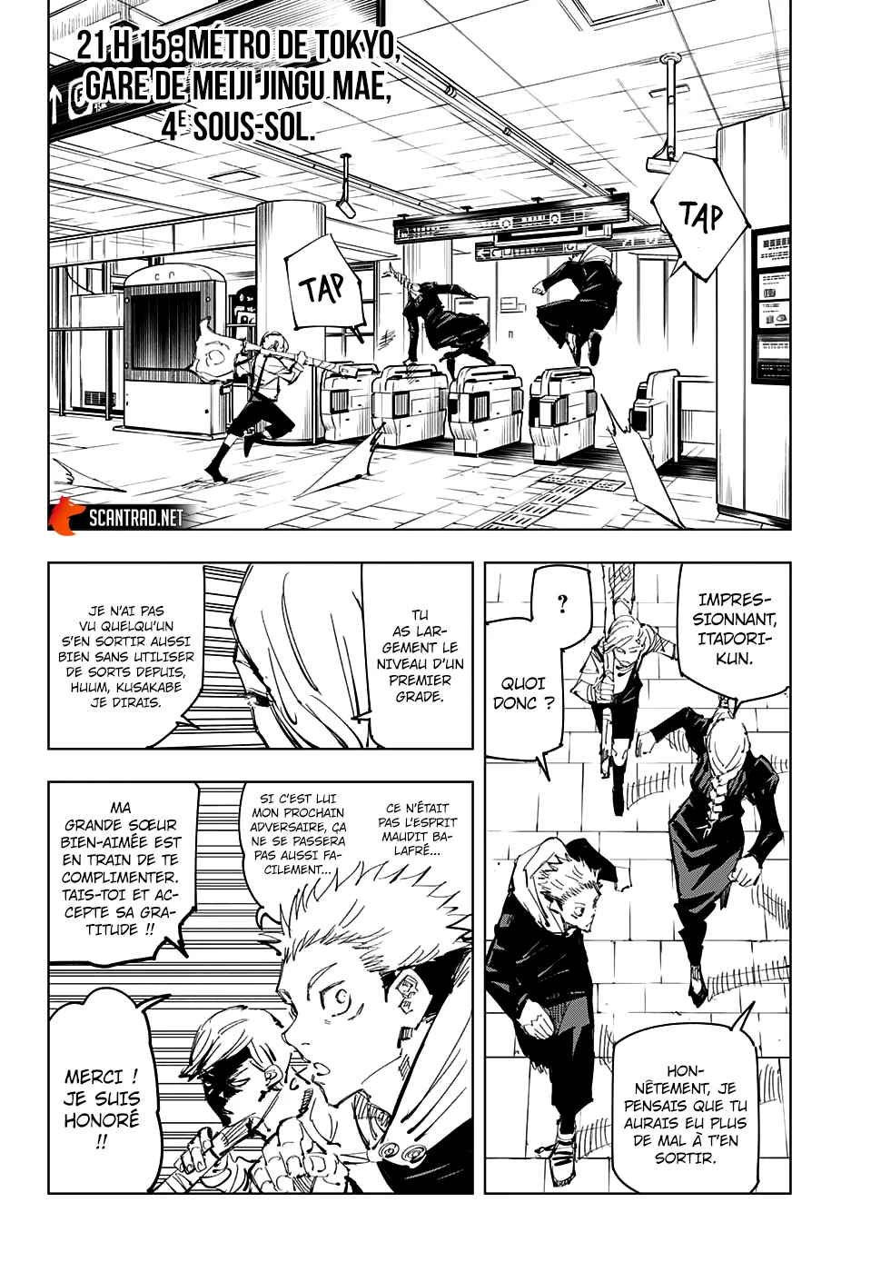 Read Jujutsu Kaisen fr Manga Online