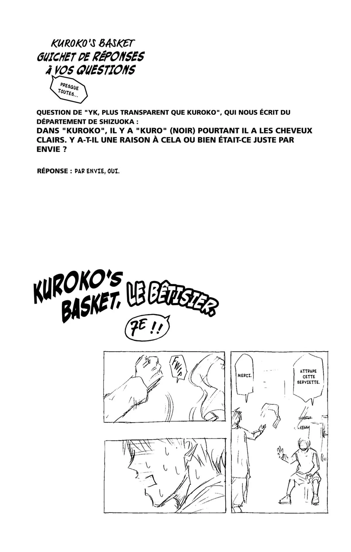 Read Kuroko no Basket fr Manga Online