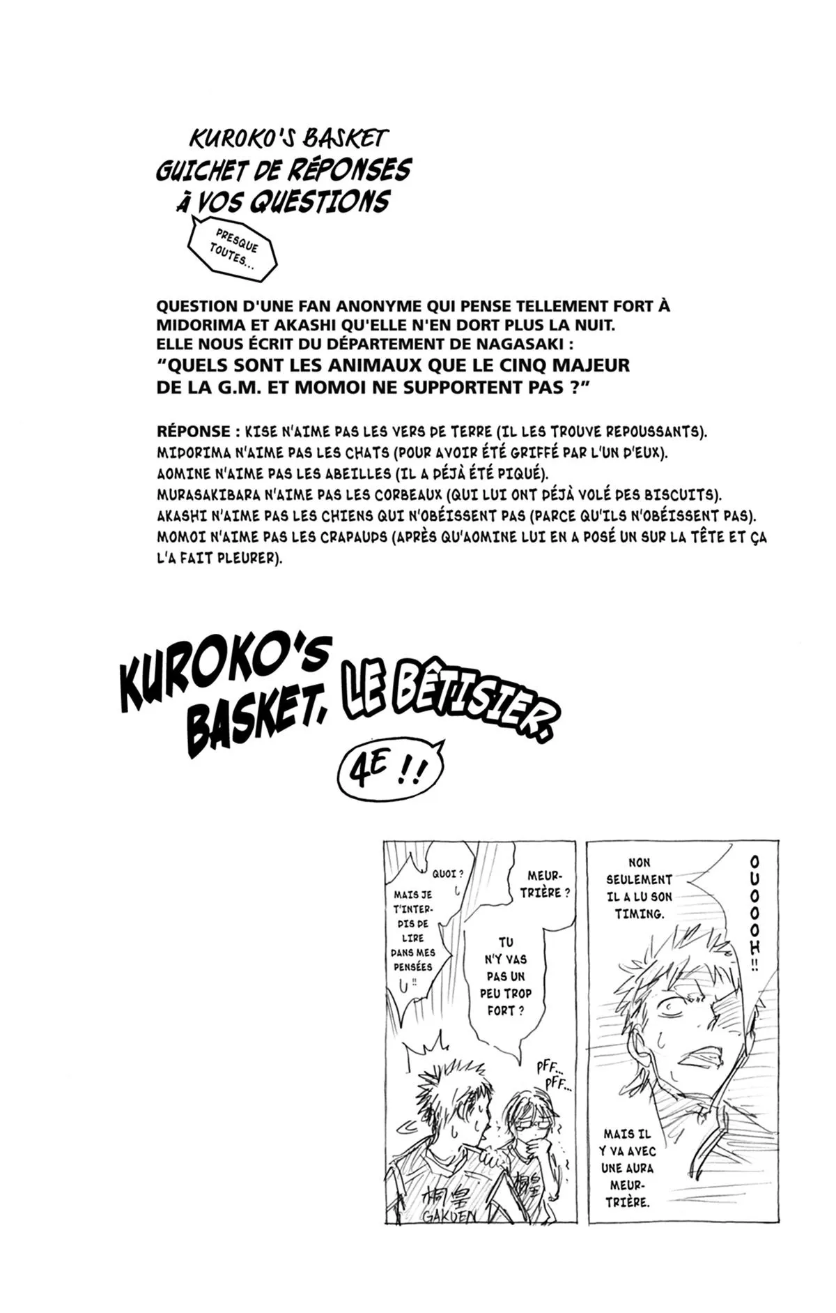 Read Kuroko no Basket fr Manga Online
