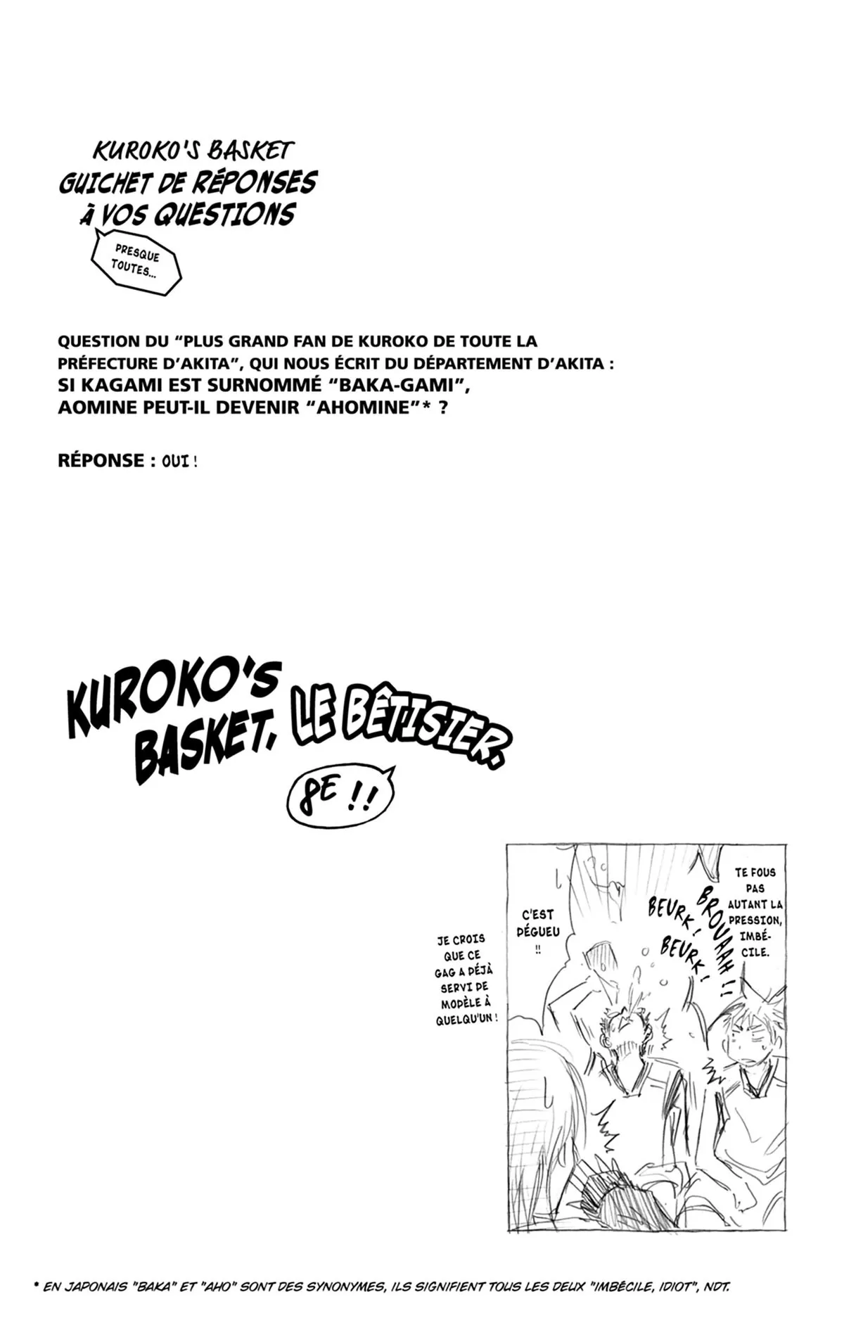 Read Kuroko no Basket fr Manga Online