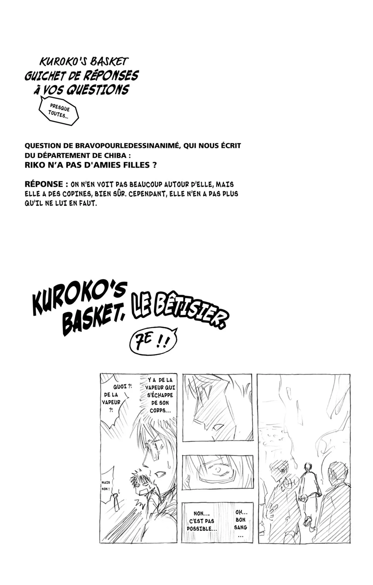 Read Kuroko no Basket fr Manga Online