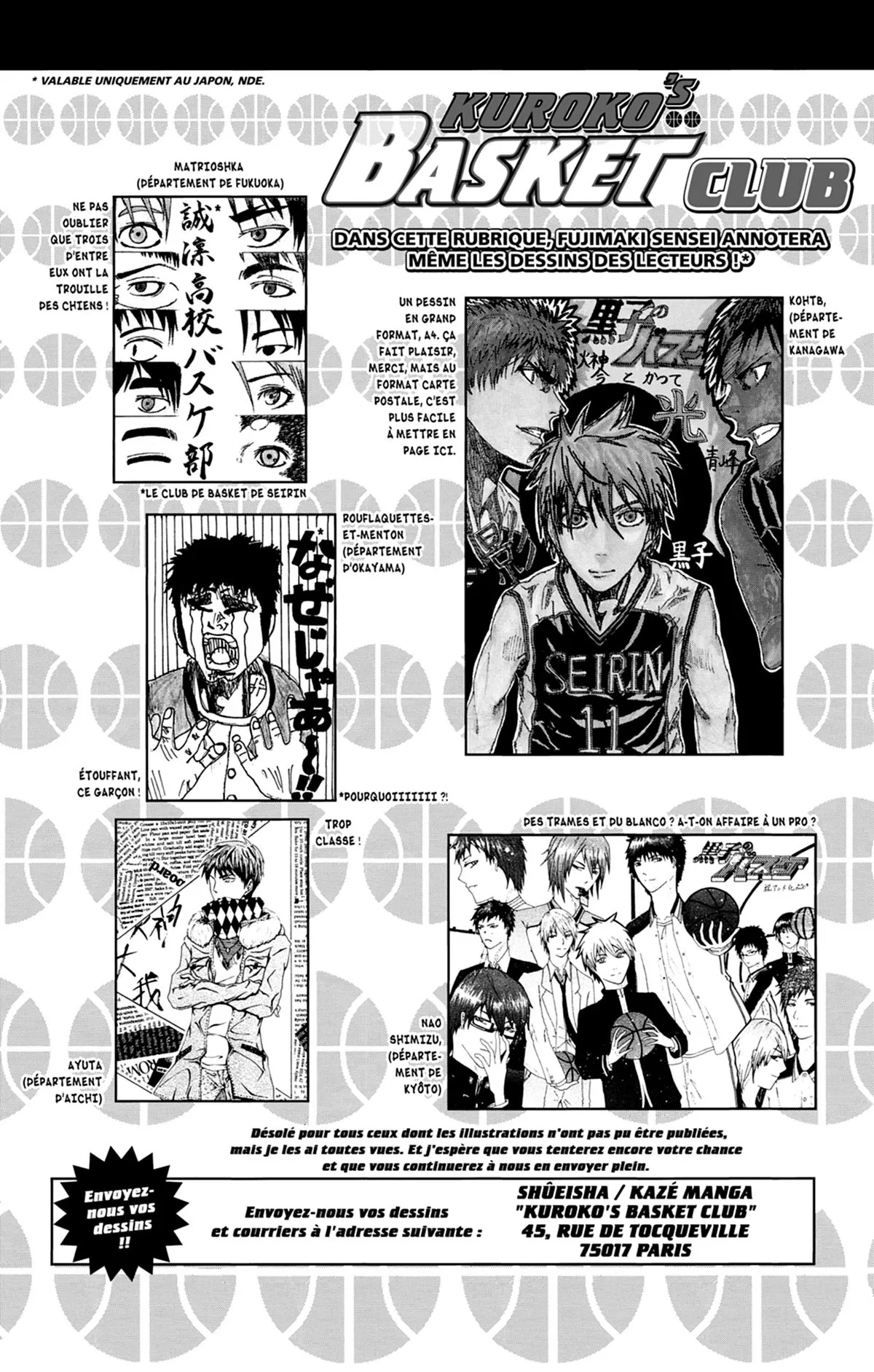 Read Kuroko no Basket fr Manga Online