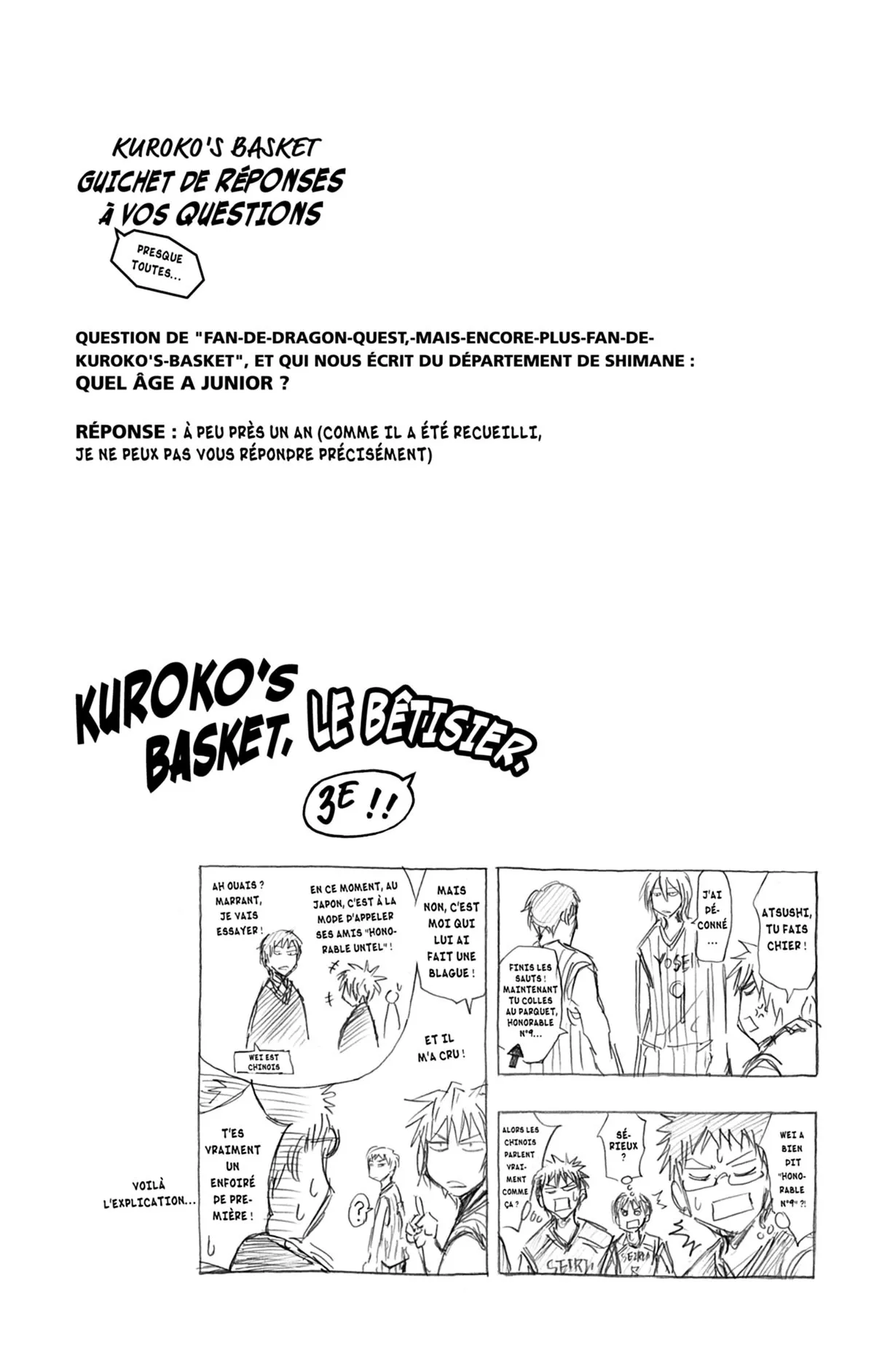 Read Kuroko no Basket fr Manga Online