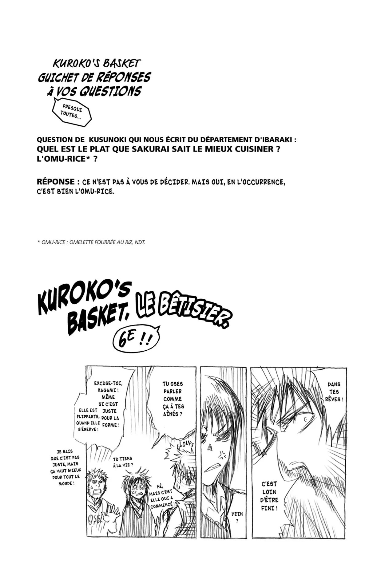 Read Kuroko no Basket fr Manga Online