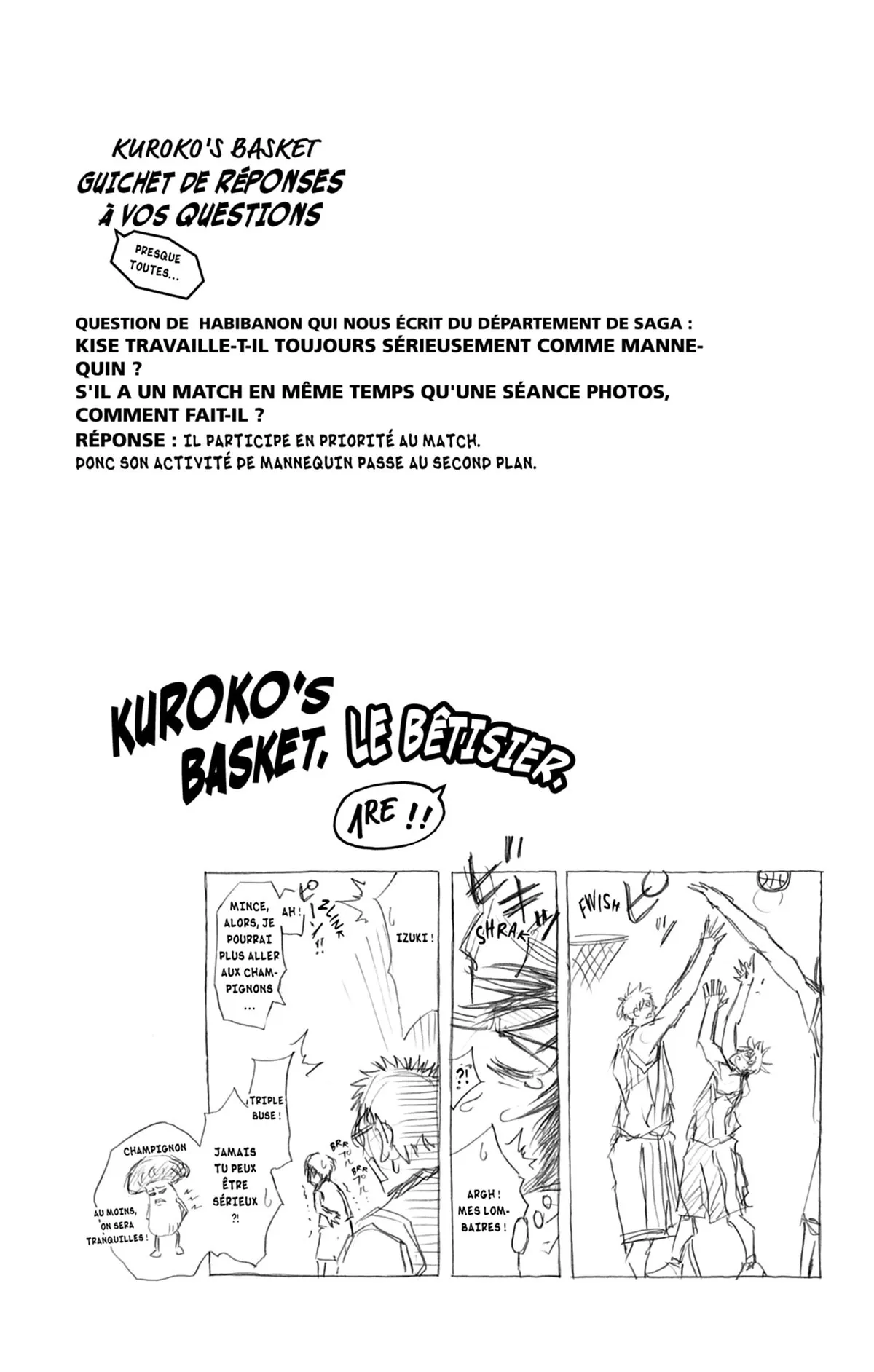 Read Kuroko no Basket fr Manga Online