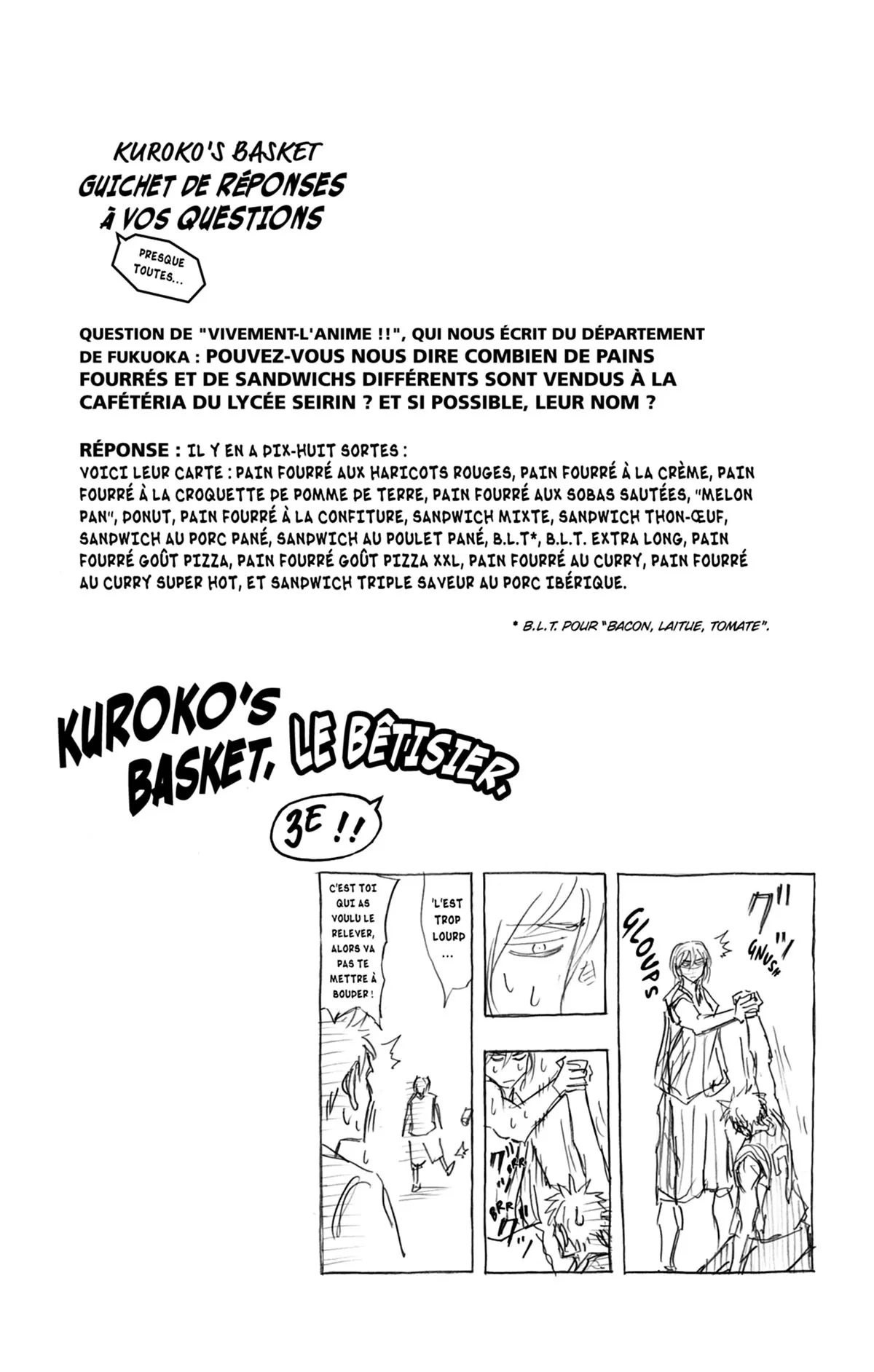 Read Kuroko no Basket fr Manga Online