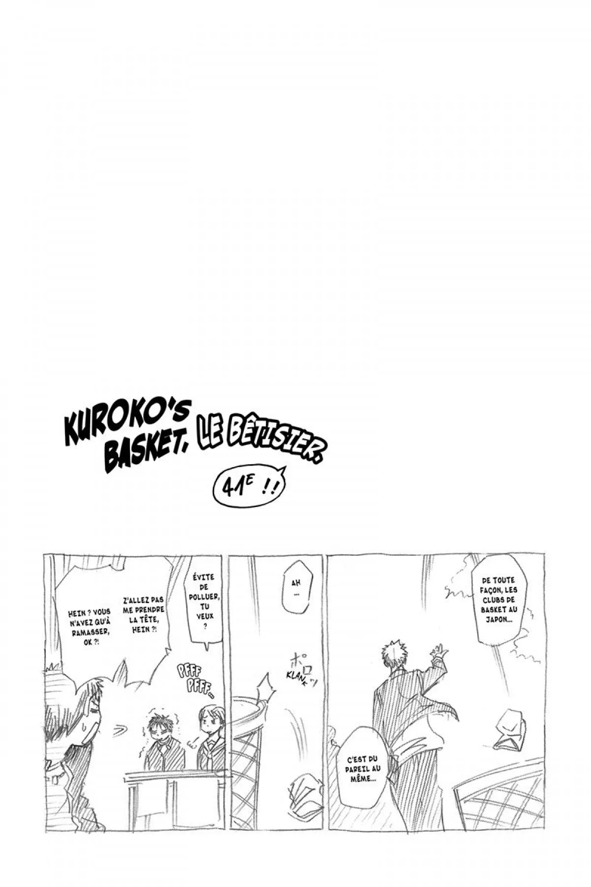 Read Kuroko no Basket fr Manga Online