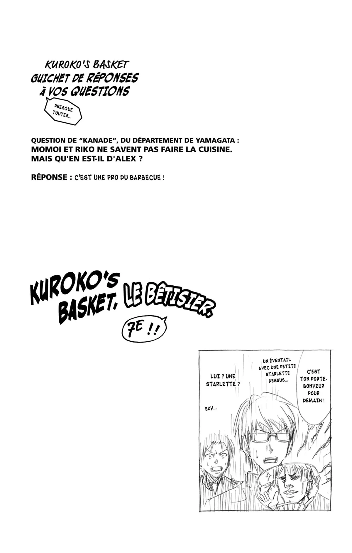 Read Kuroko no Basket fr Manga Online