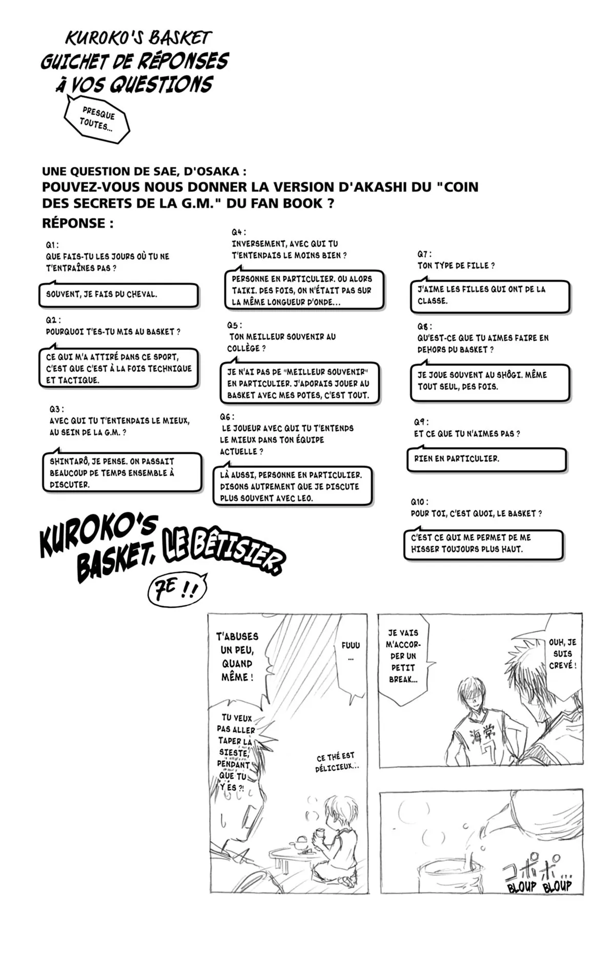 Read Kuroko no Basket fr Manga Online
