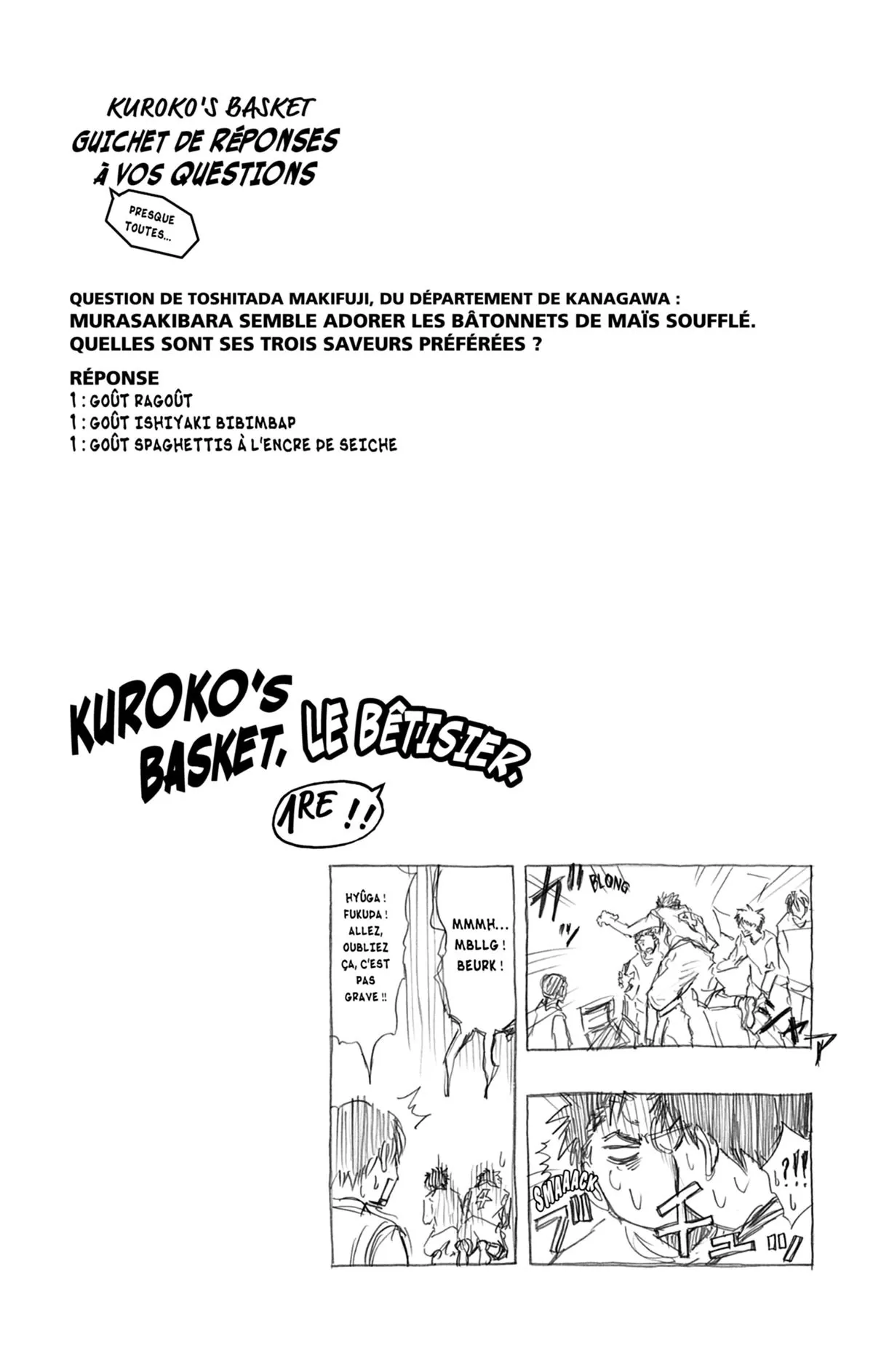 Read Kuroko no Basket fr Manga Online