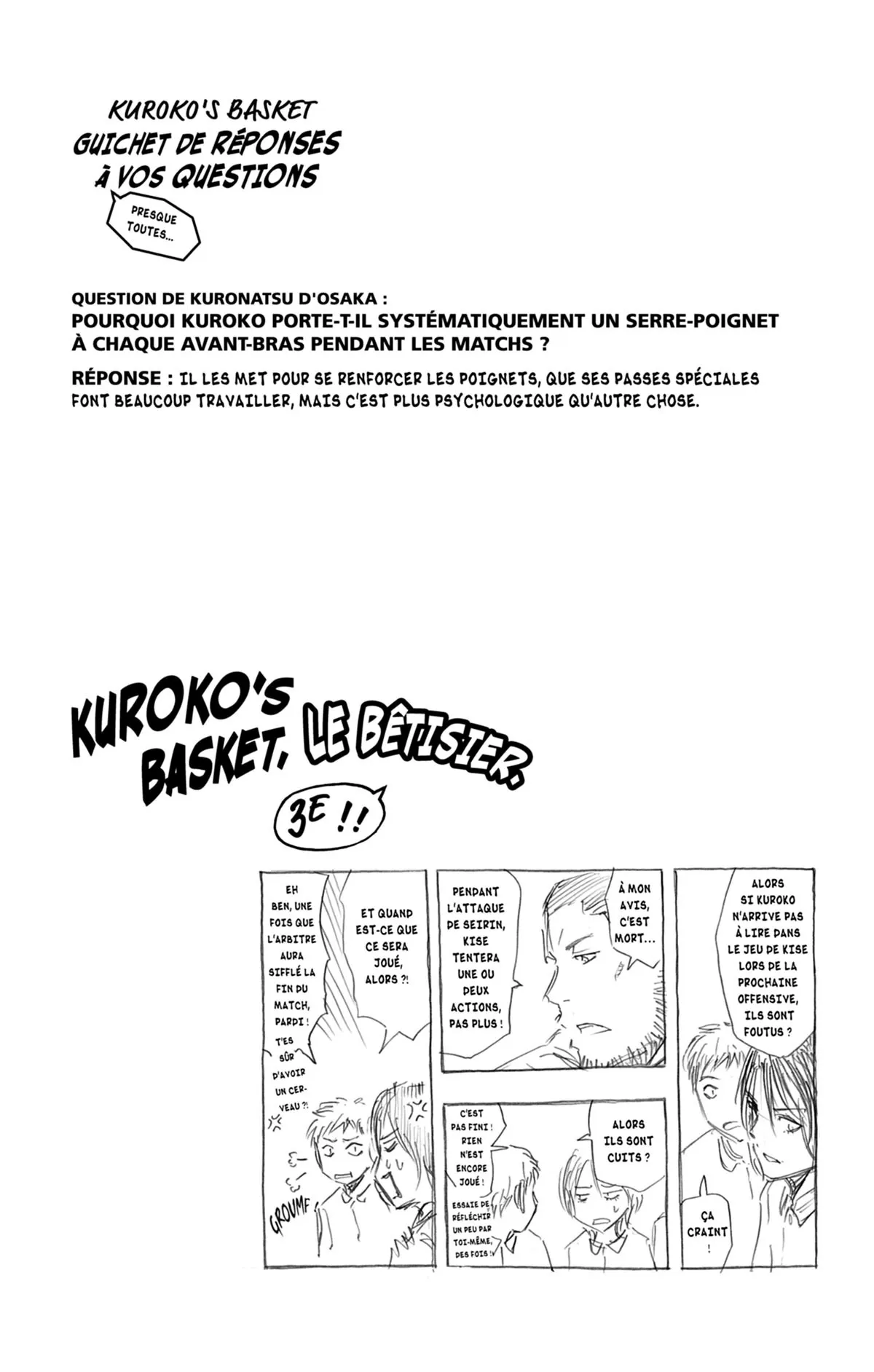 Read Kuroko no Basket fr Manga Online