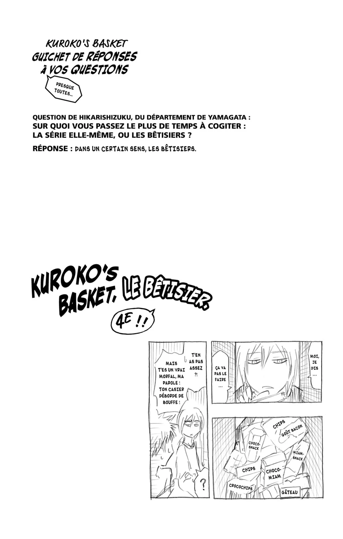 Read Kuroko no Basket fr Manga Online