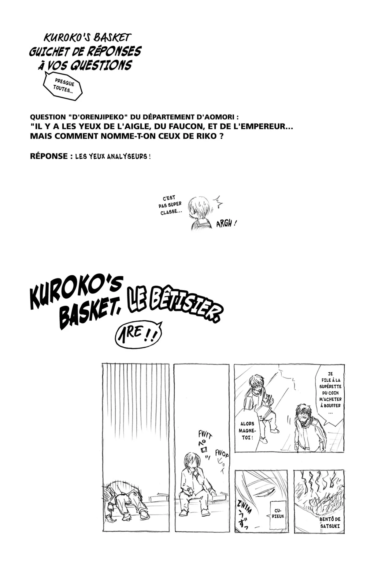 Read Kuroko no Basket fr Manga Online