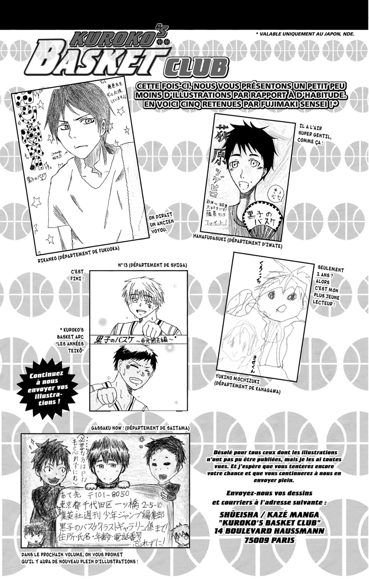 Read Kuroko no Basket fr Manga Online