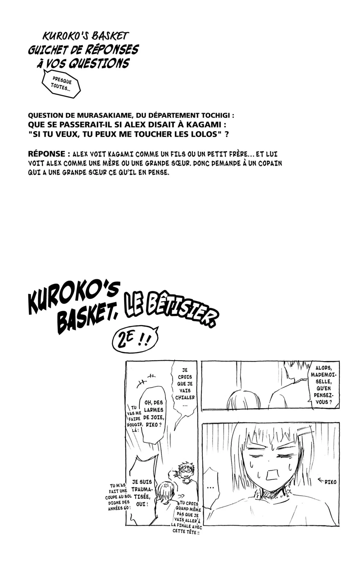 Read Kuroko no Basket fr Manga Online