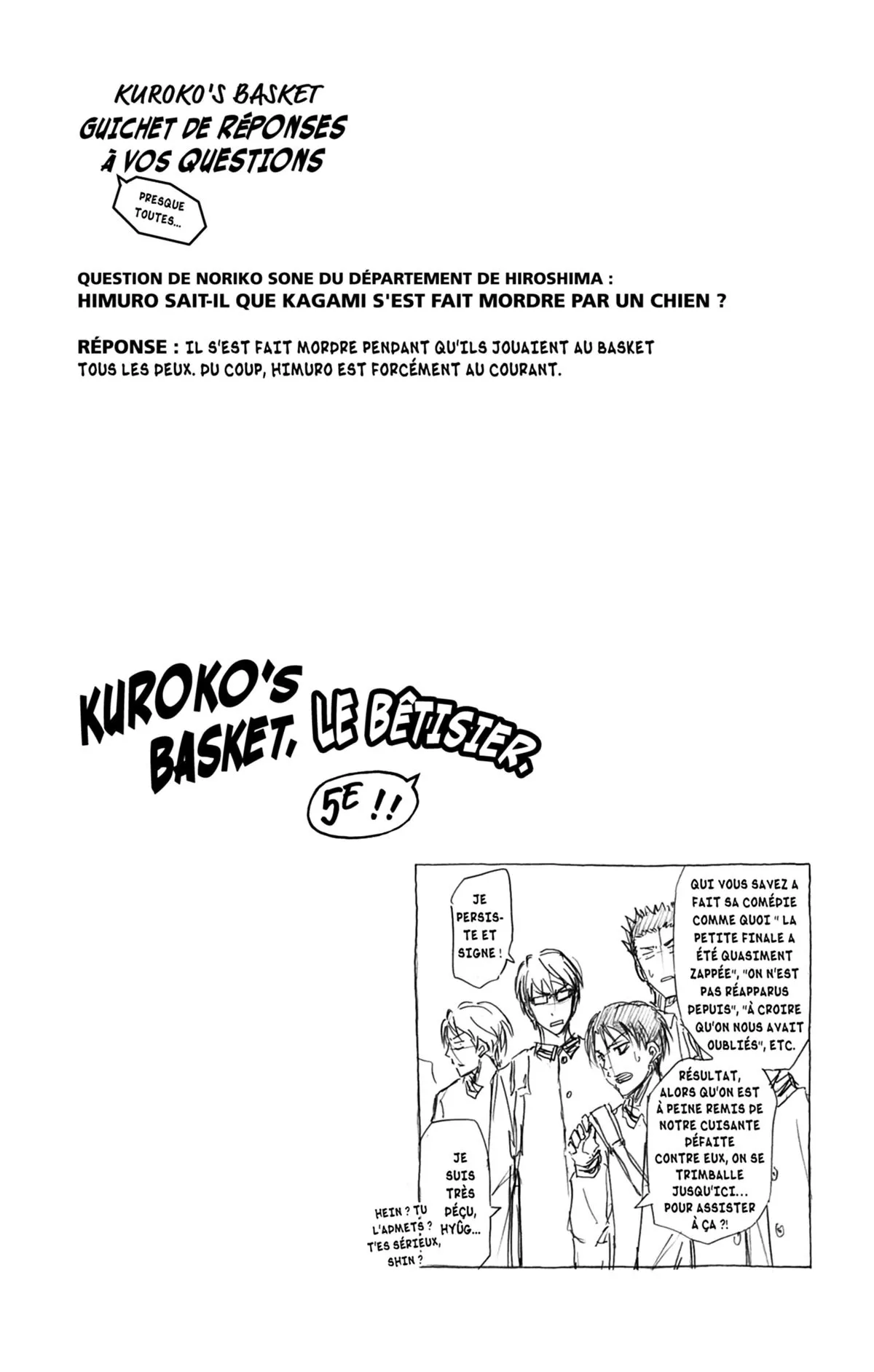 Read Kuroko no Basket fr Manga Online