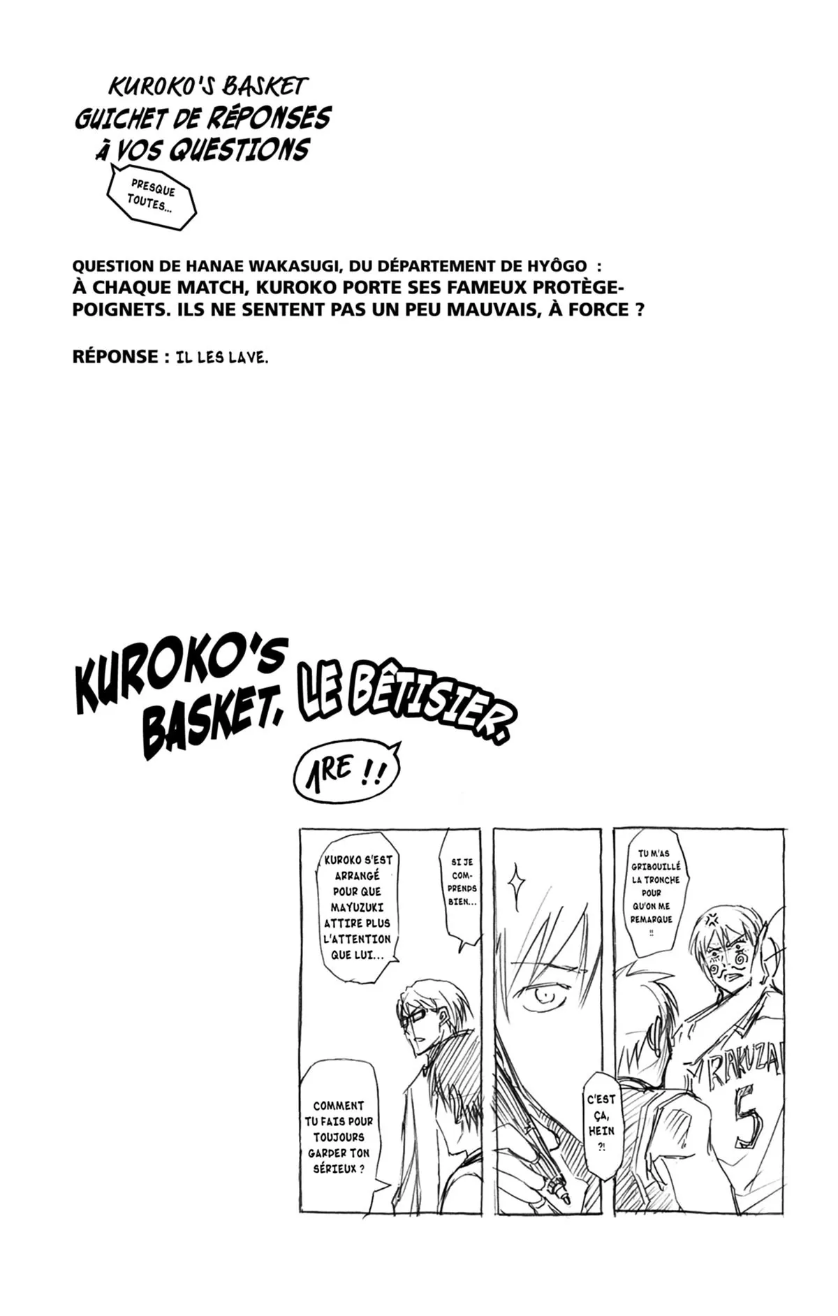 Read Kuroko no Basket fr Manga Online