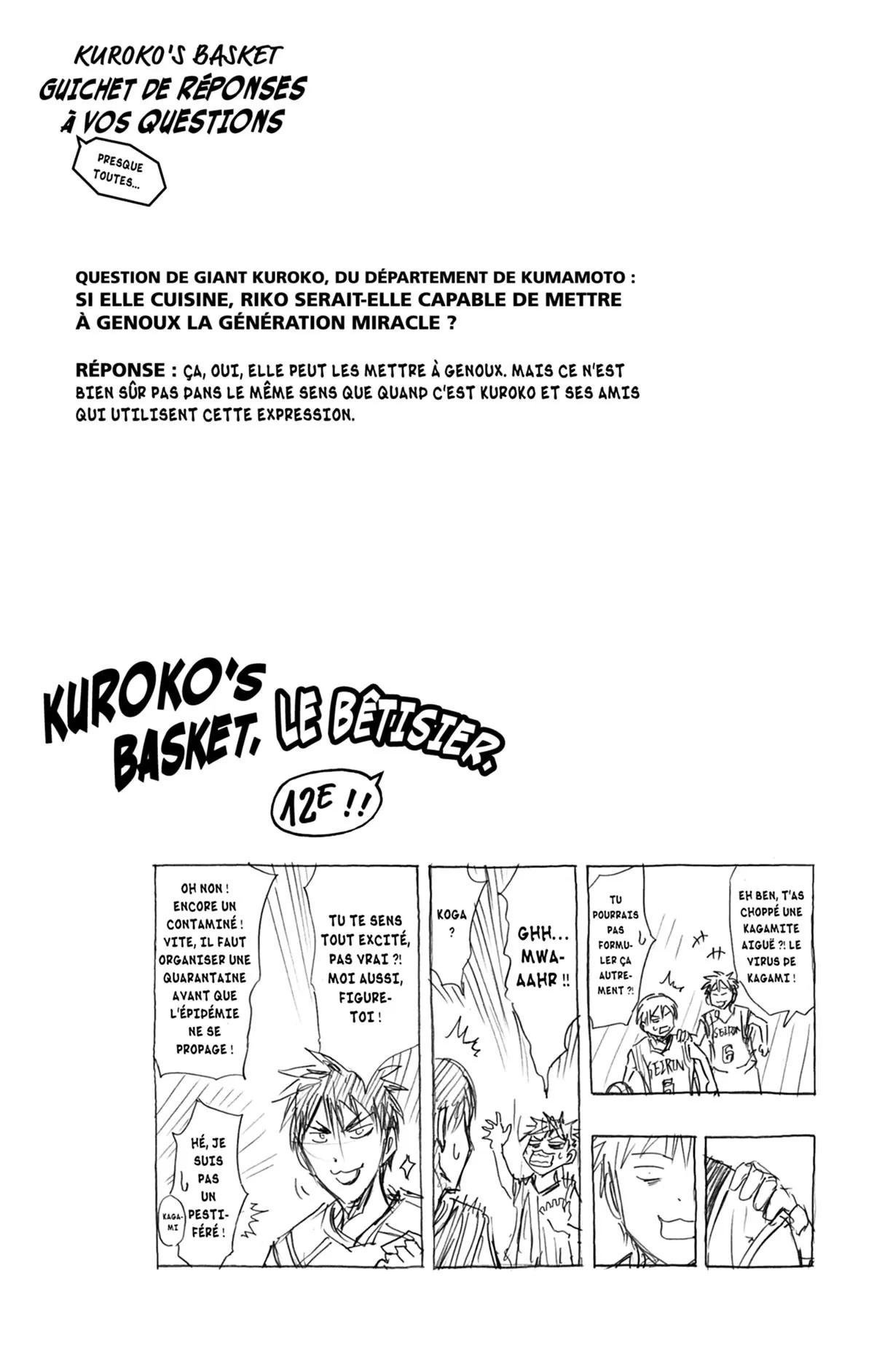 Read Kuroko no Basket fr Manga Online