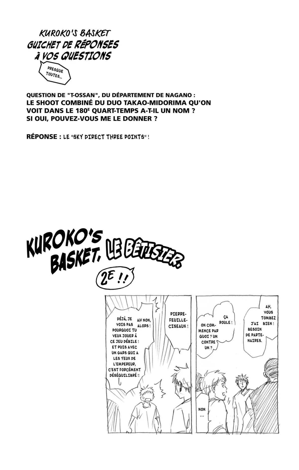 Read Kuroko no Basket fr Manga Online