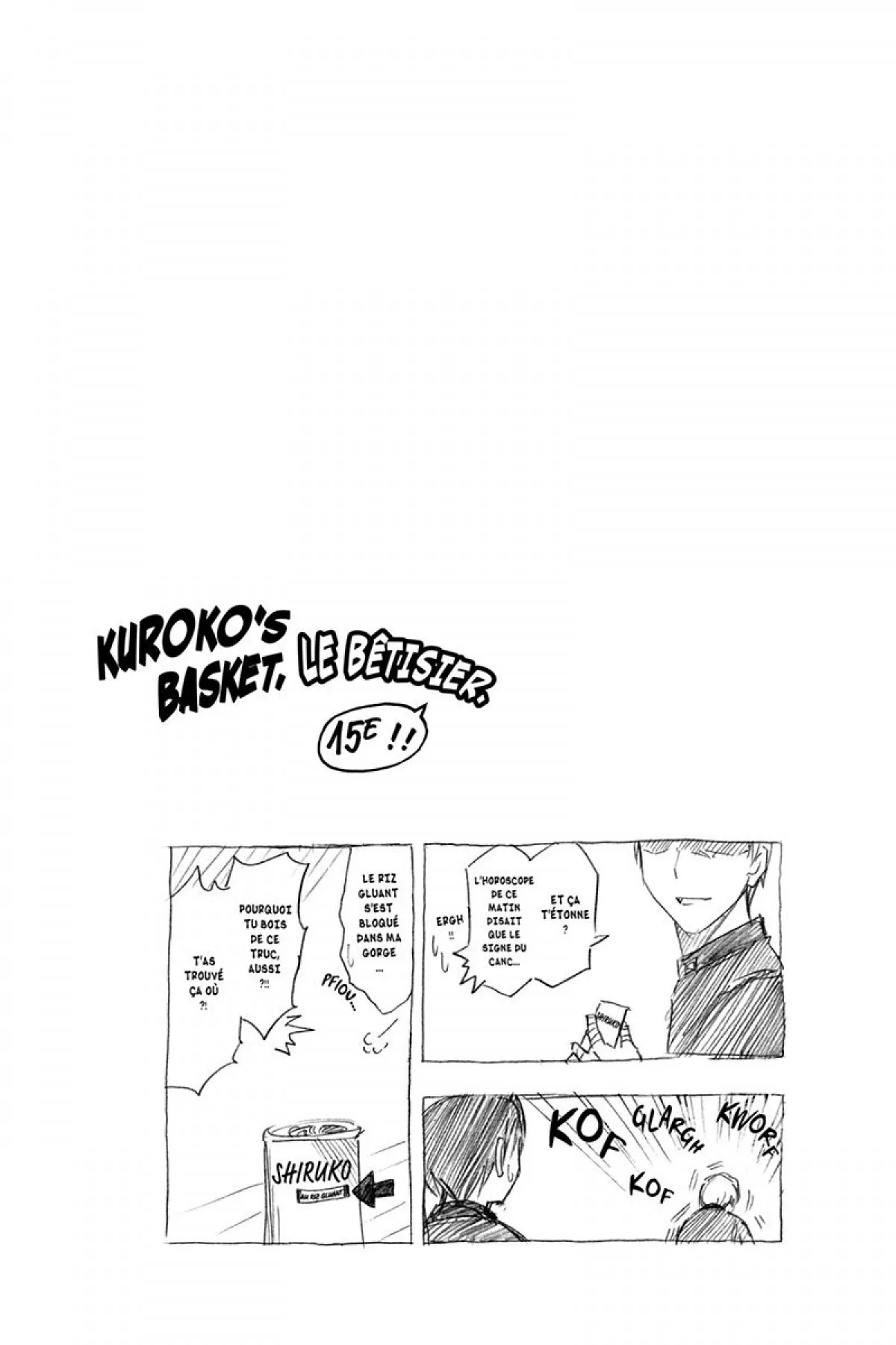 Read Kuroko no Basket fr Manga Online