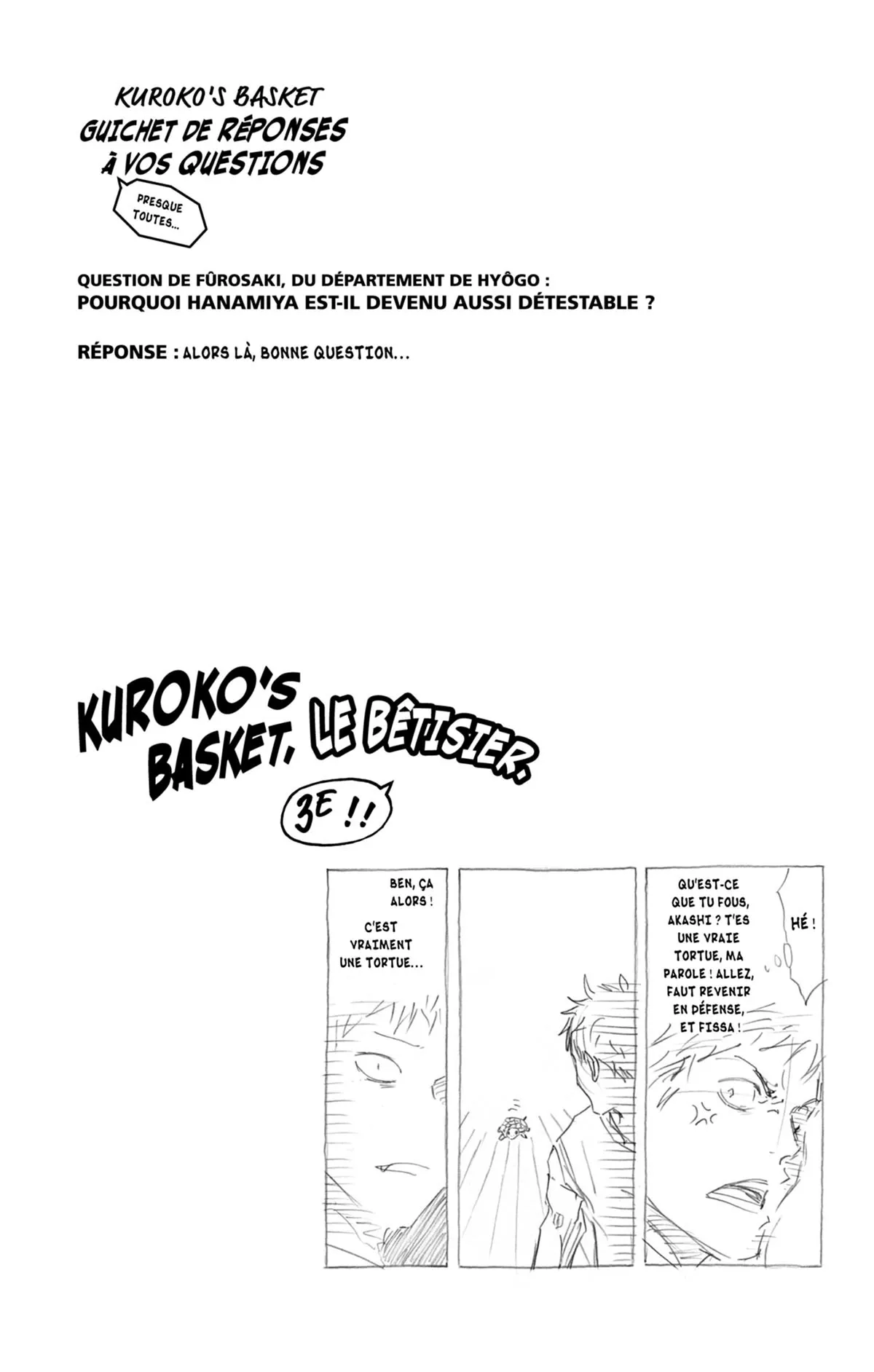 Read Kuroko no Basket fr Manga Online