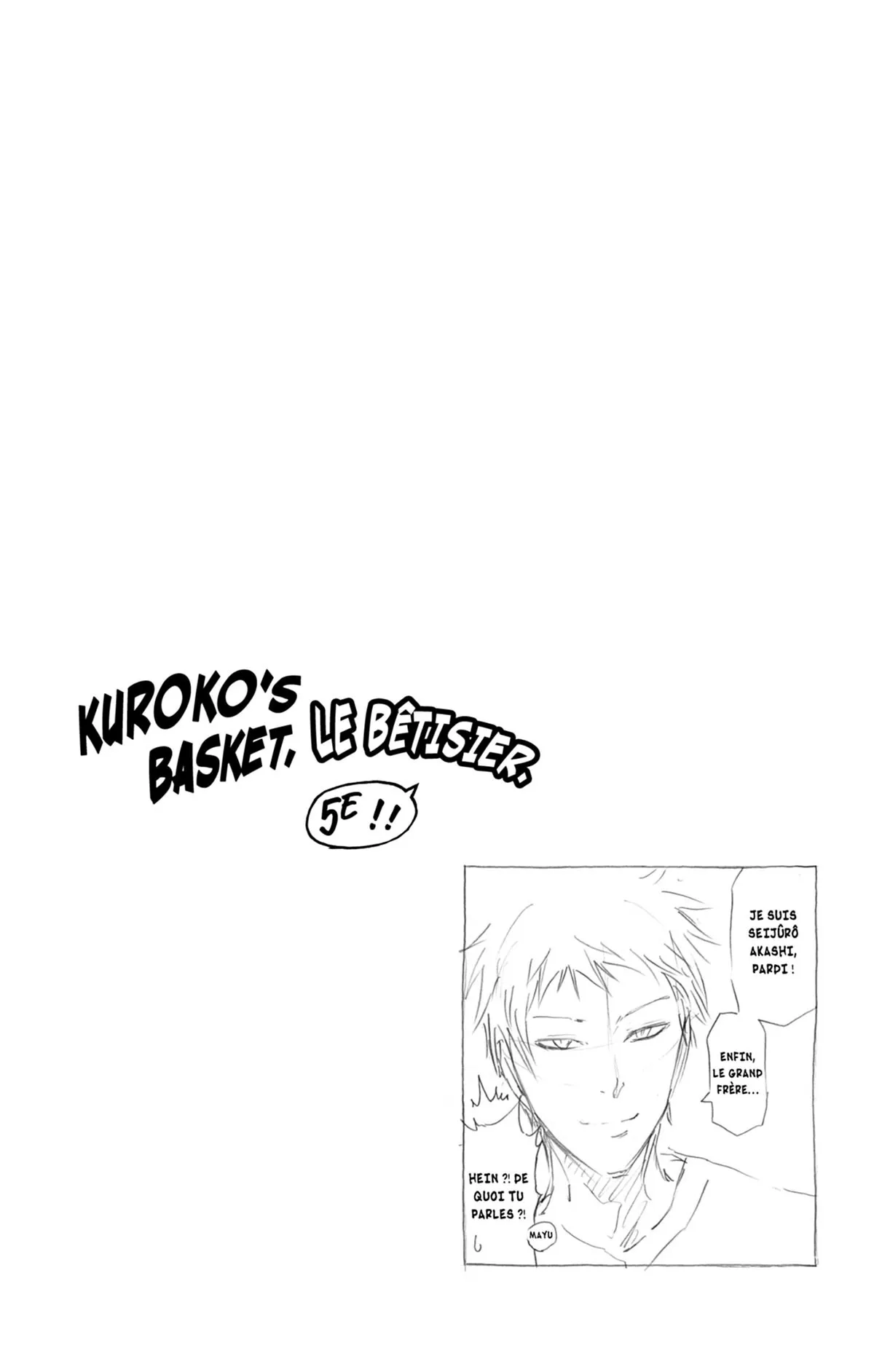 Read Kuroko no Basket fr Manga Online