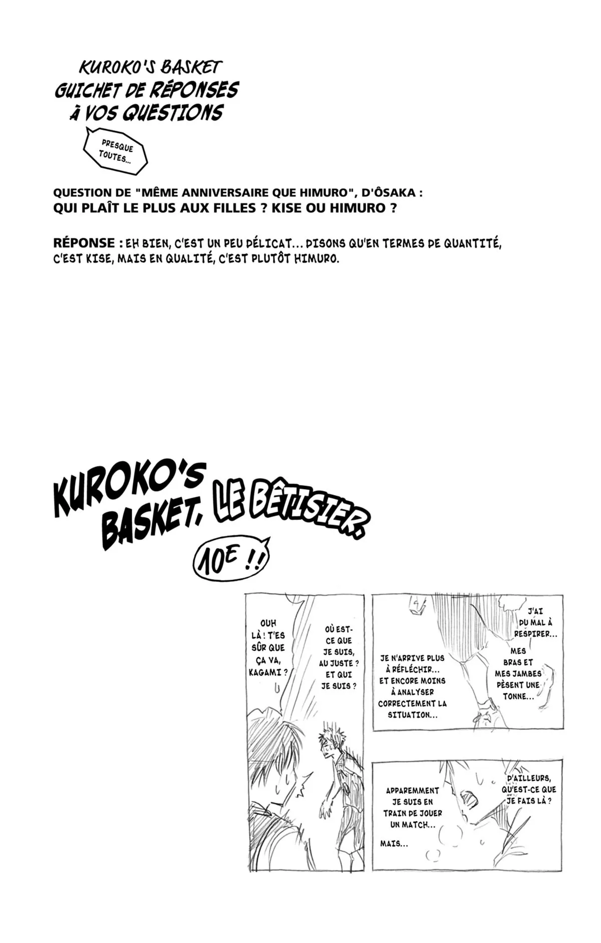 Read Kuroko no Basket fr Manga Online