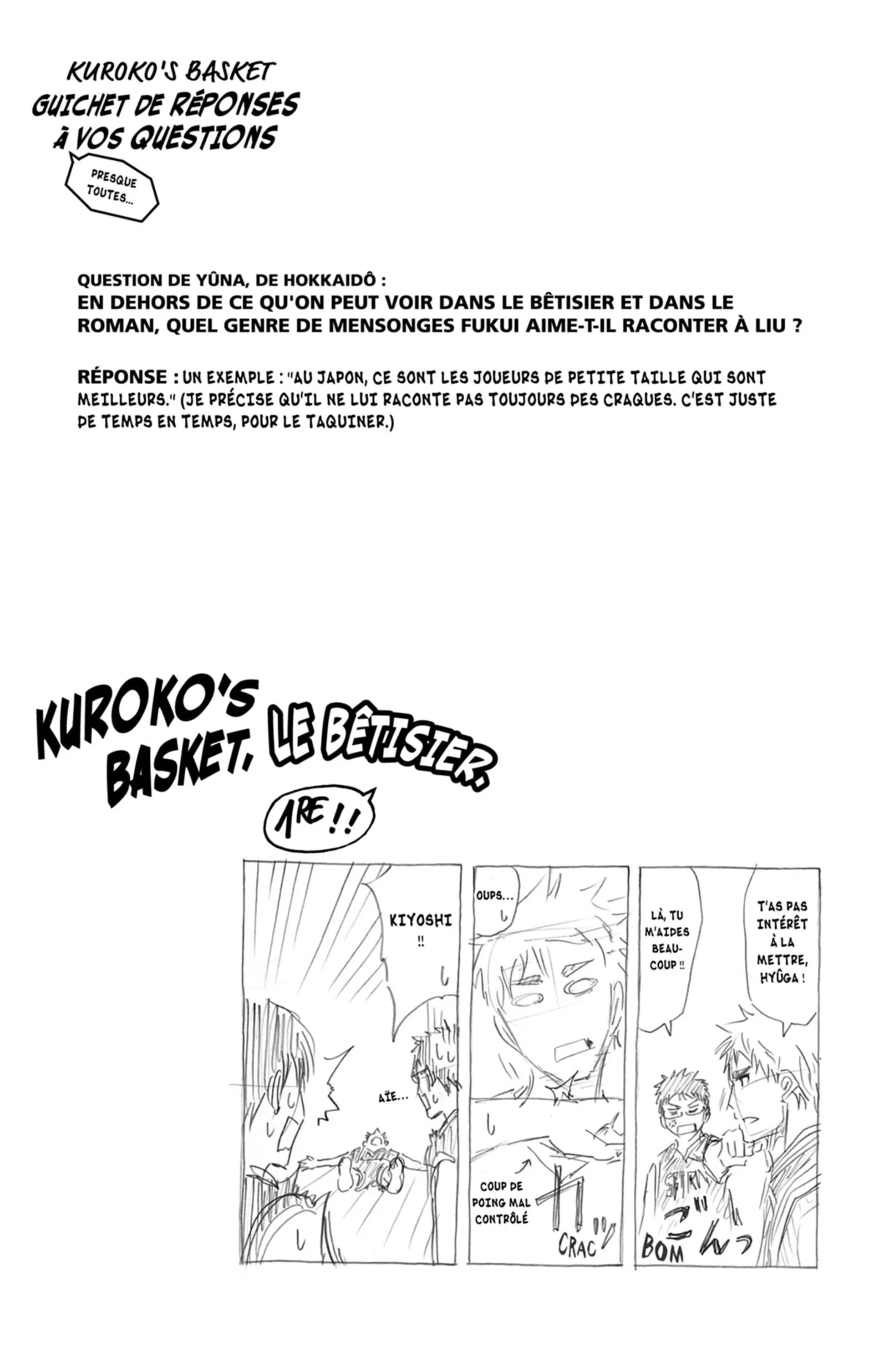 Read Kuroko no Basket fr Manga Online
