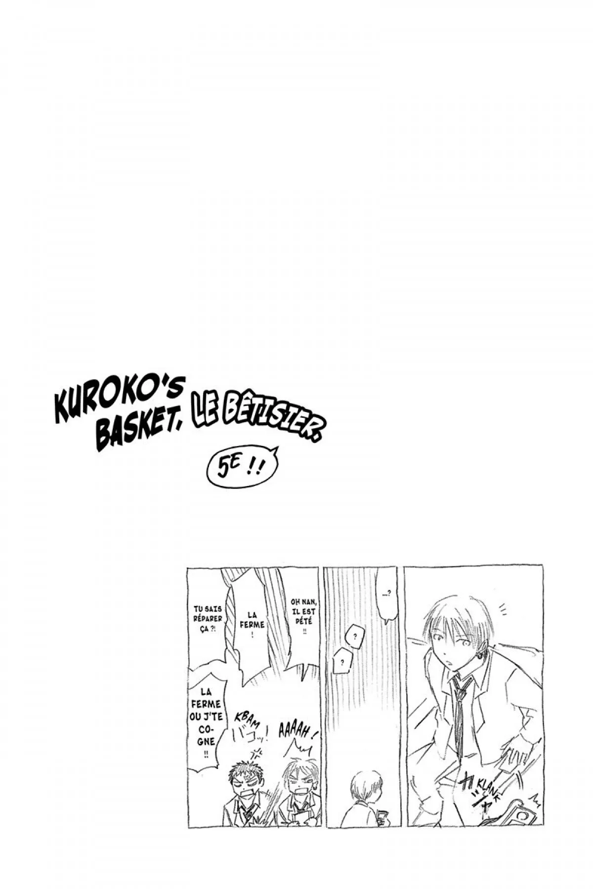 Read Kuroko no Basket fr Manga Online