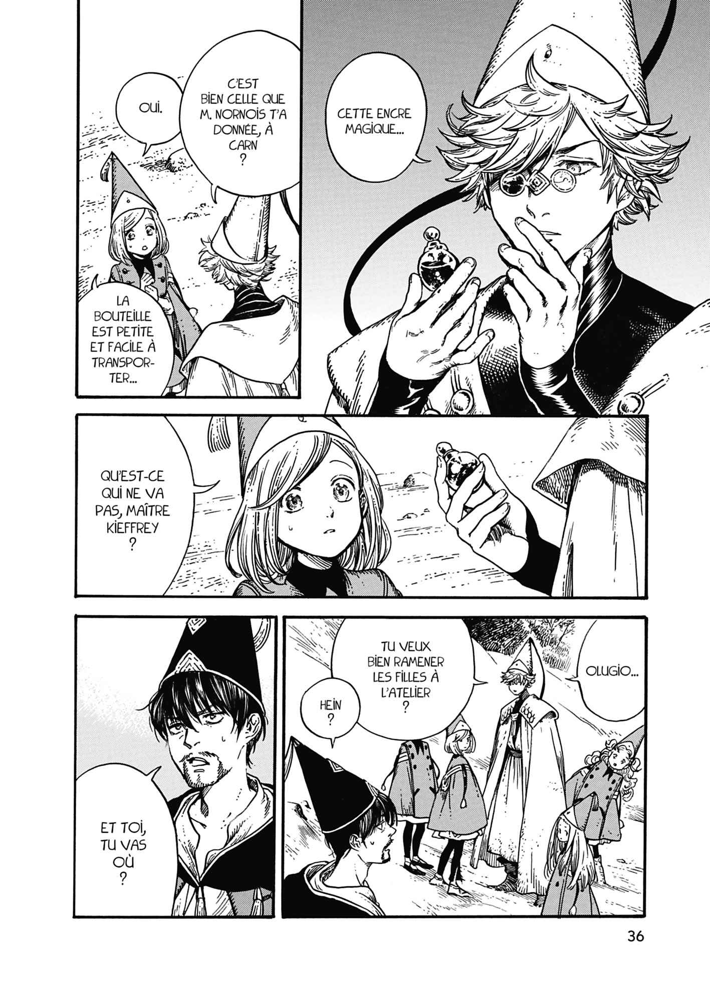 Read L'Atelier des Sorciers fr Manga Online
