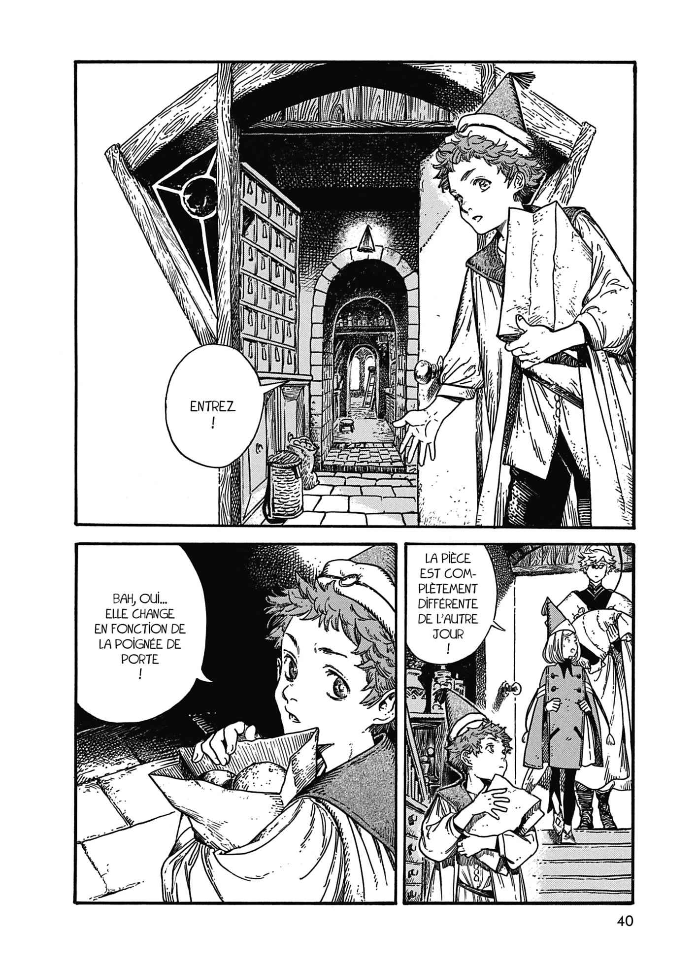 Read L'Atelier des Sorciers fr Manga Online