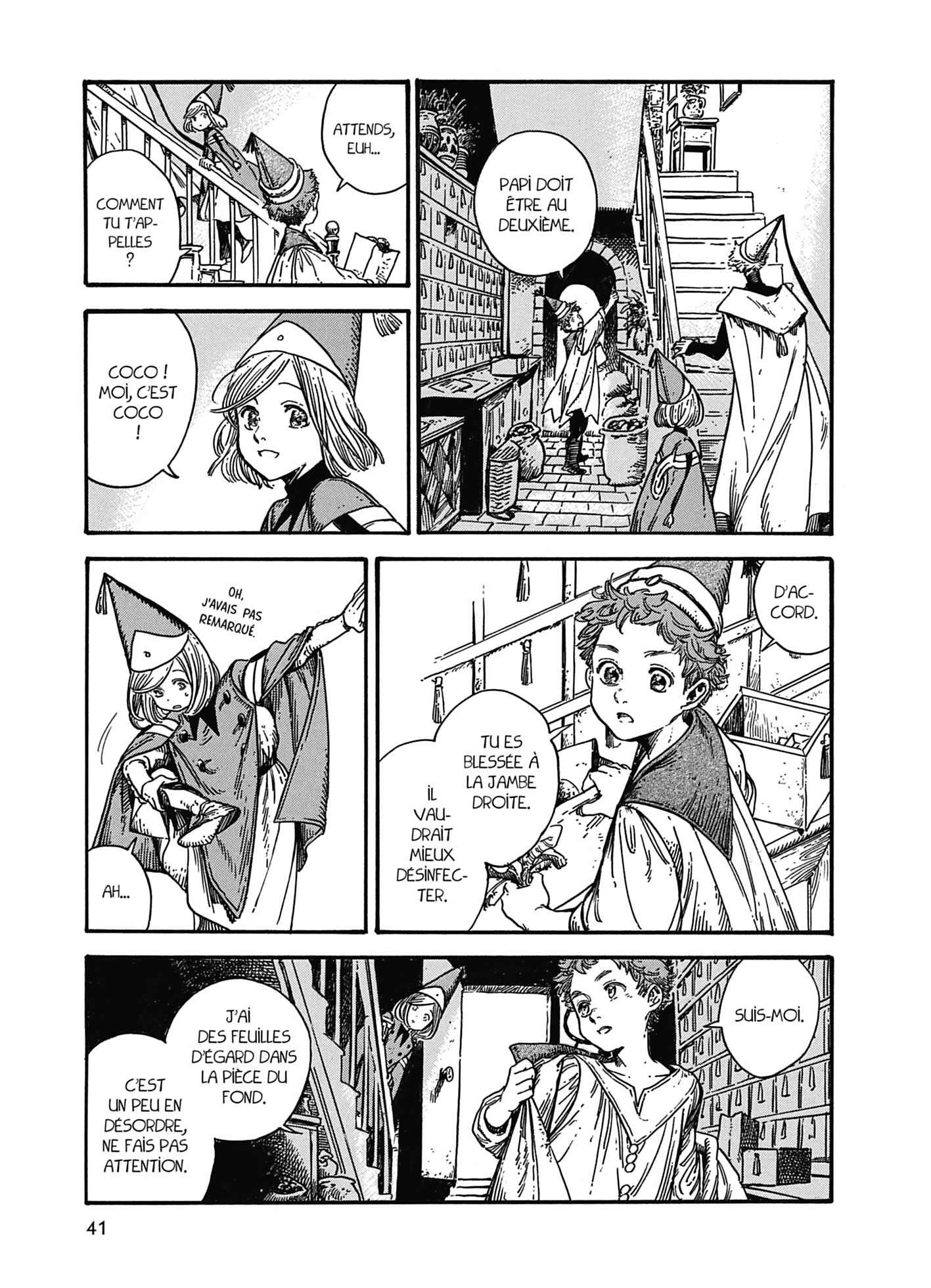 Read L'Atelier des Sorciers fr Manga Online