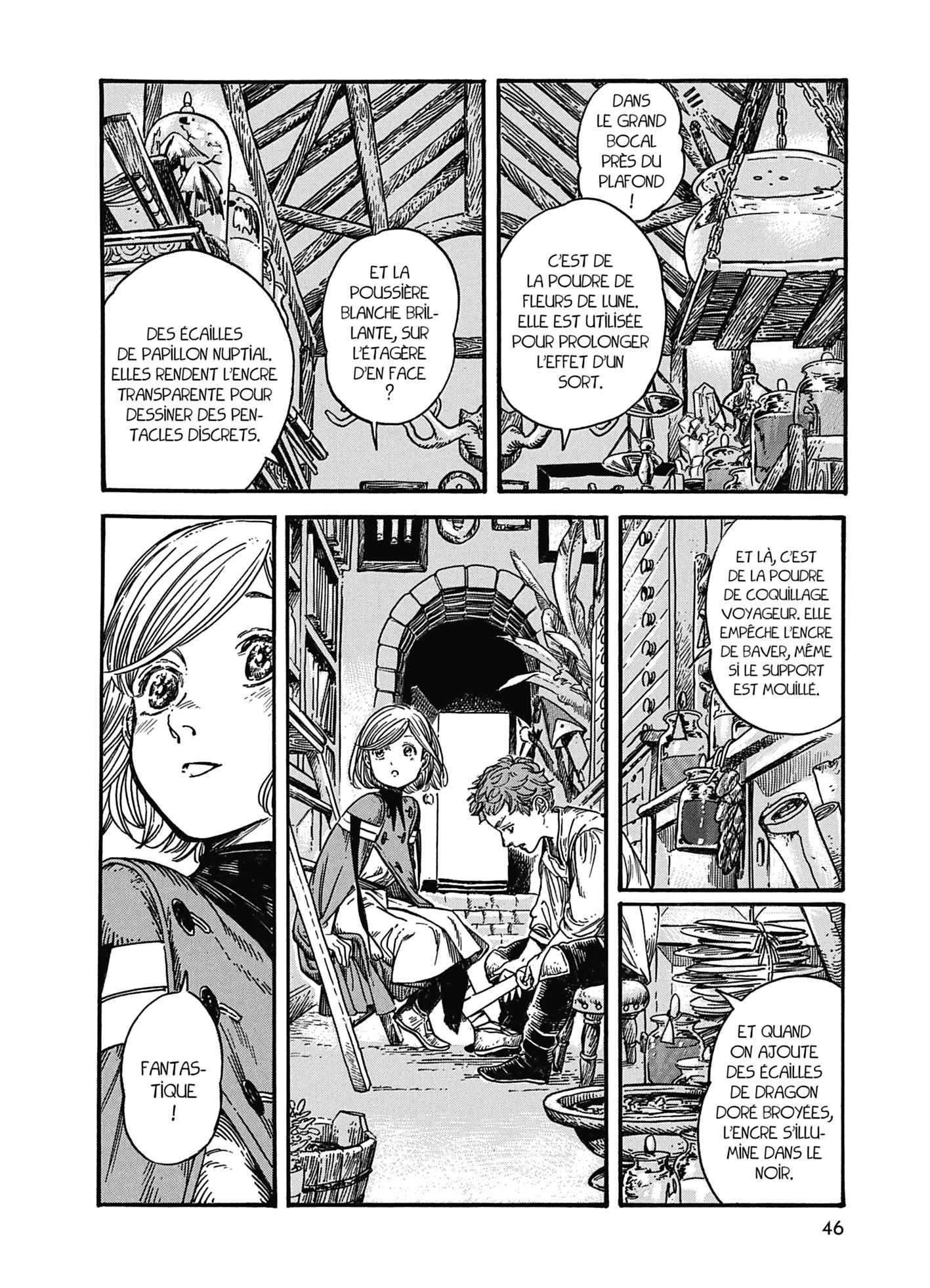 Read L'Atelier des Sorciers fr Manga Online