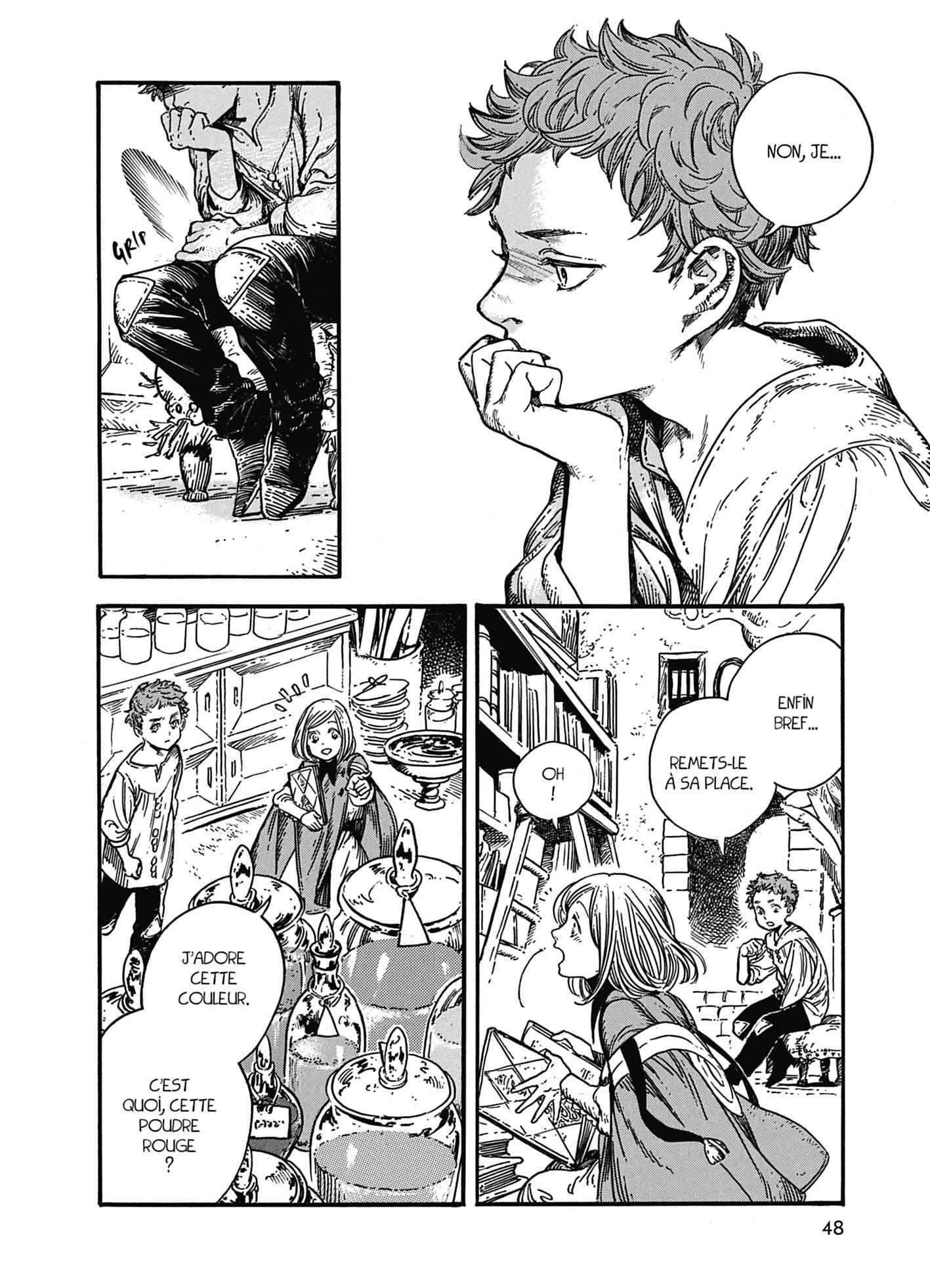 Read L'Atelier des Sorciers fr Manga Online