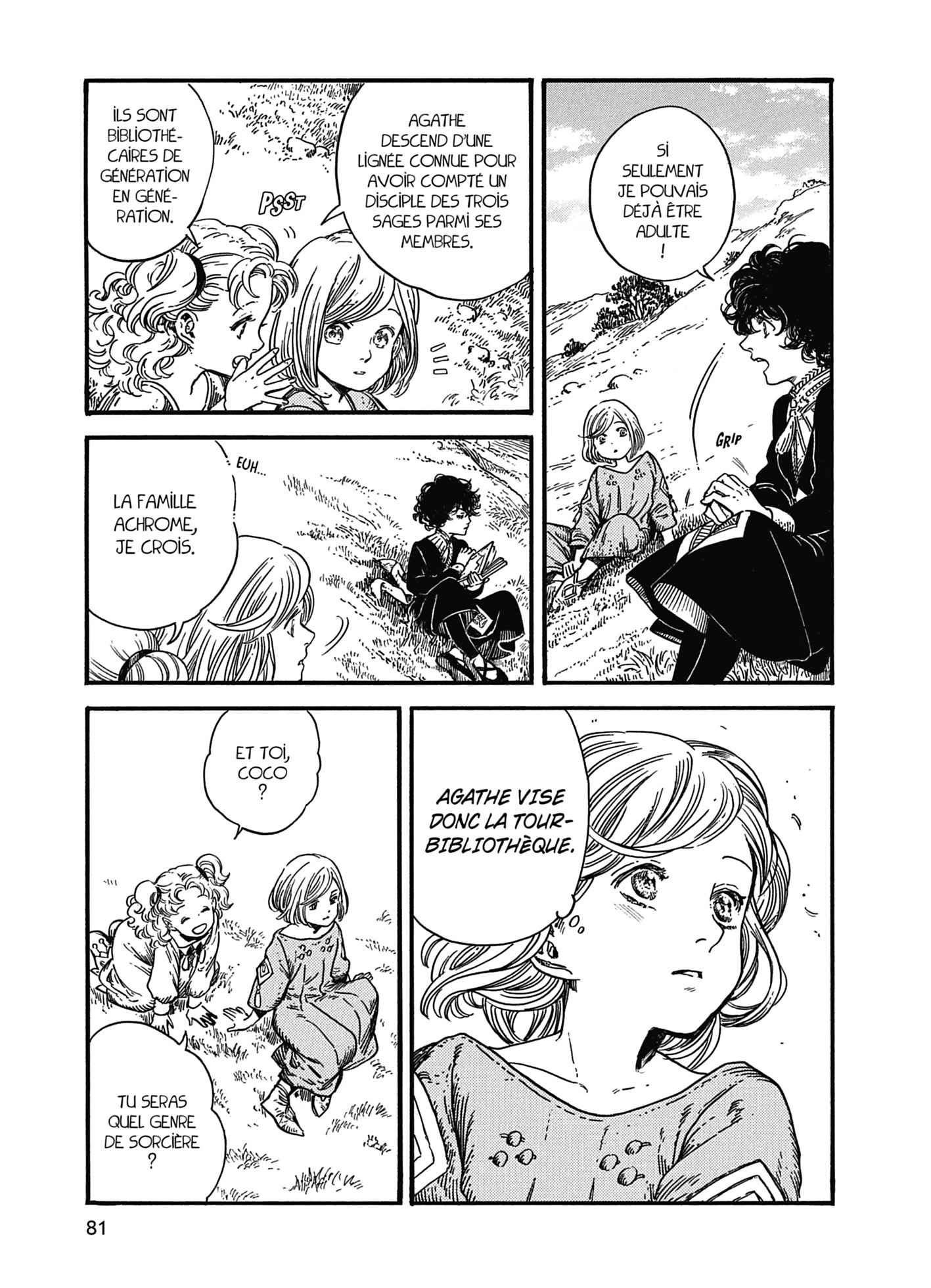 Read L'Atelier des Sorciers fr Manga Online