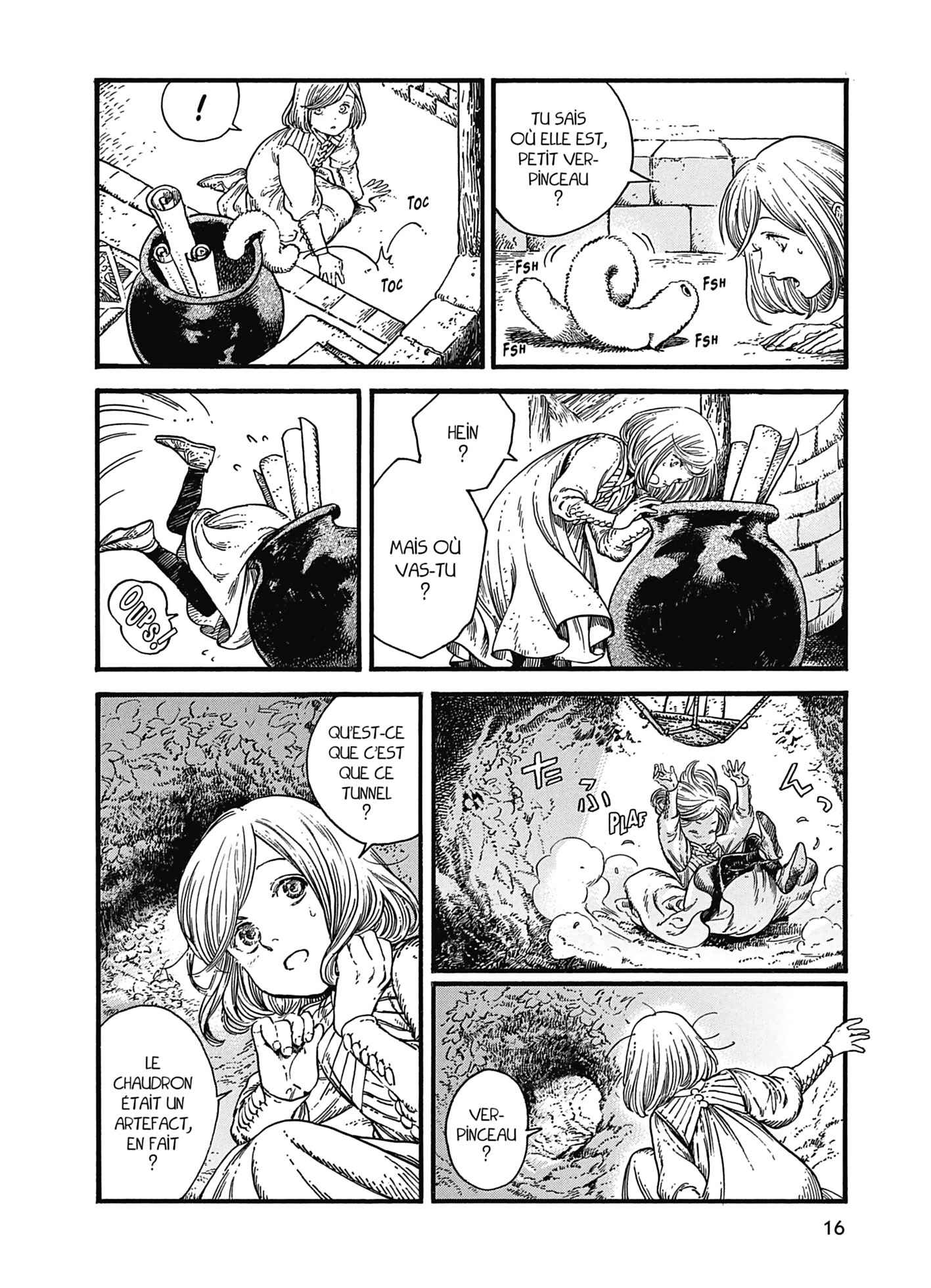 Read L'Atelier des Sorciers fr Manga Online