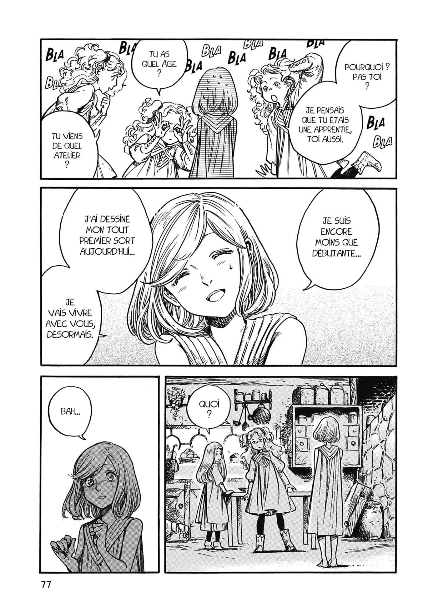 Read L'Atelier des Sorciers fr Manga Online