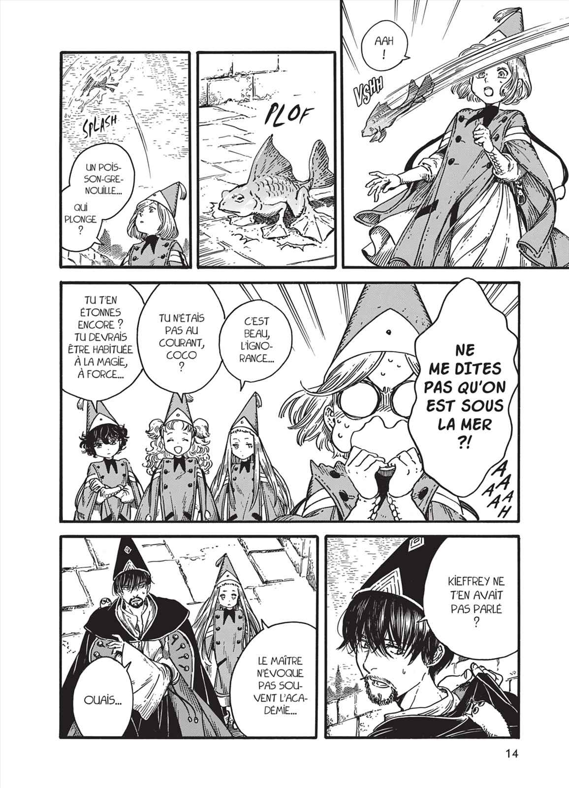 Read L'Atelier des Sorciers fr Manga Online
