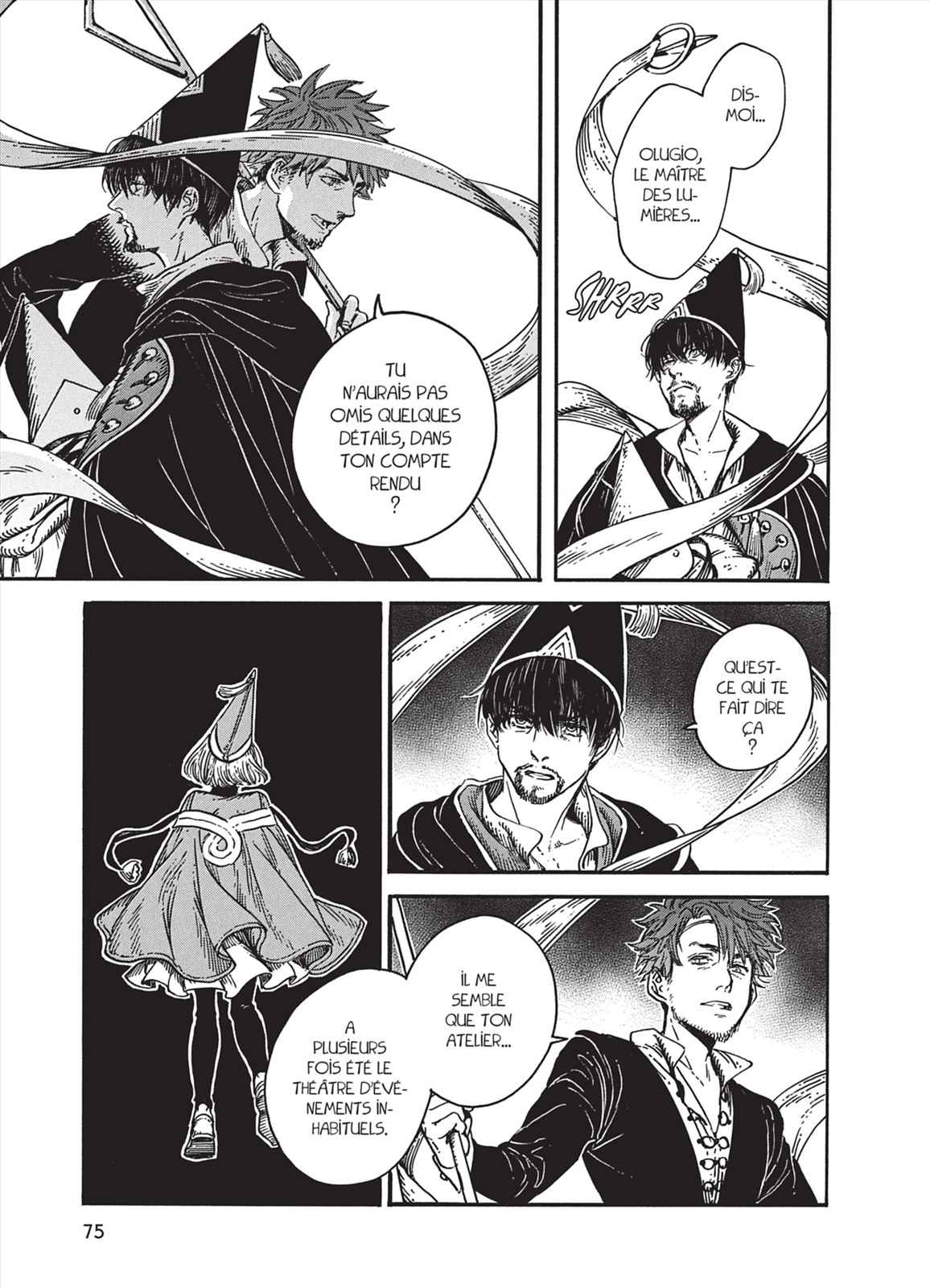 Read L'Atelier des Sorciers fr Manga Online