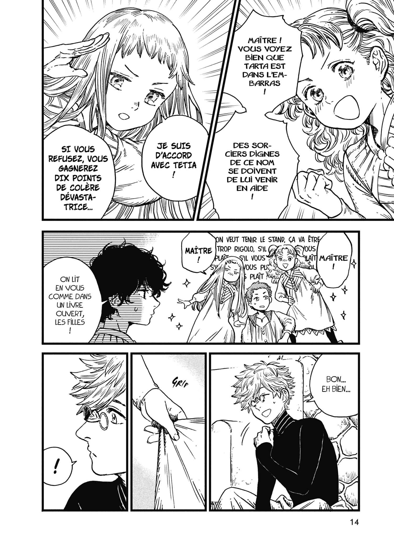 Read L'Atelier des Sorciers fr Manga Online