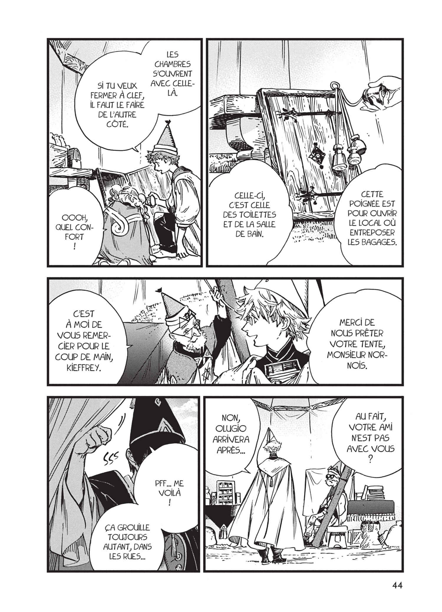 Read L'Atelier des Sorciers fr Manga Online