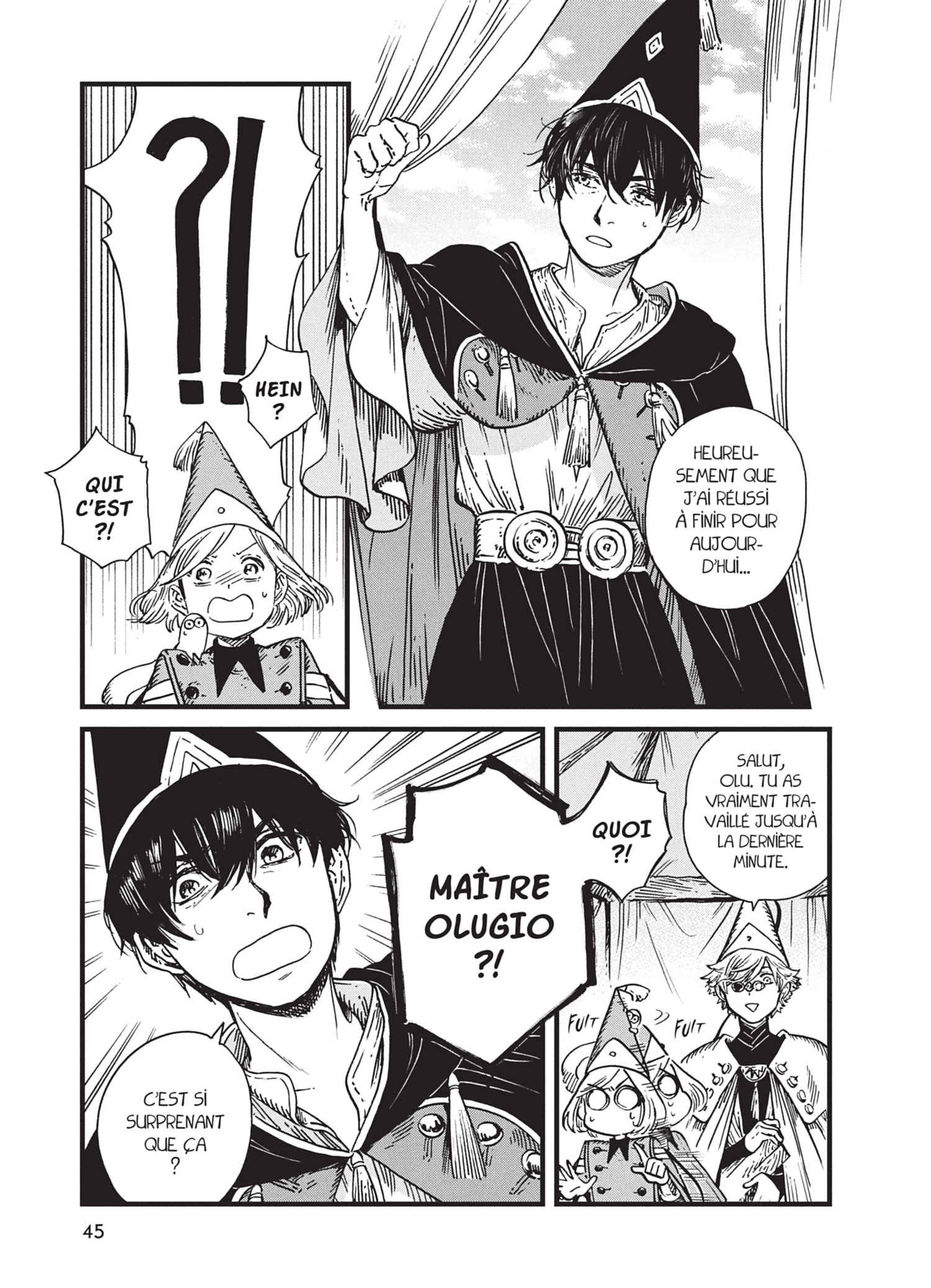Read L'Atelier des Sorciers fr Manga Online