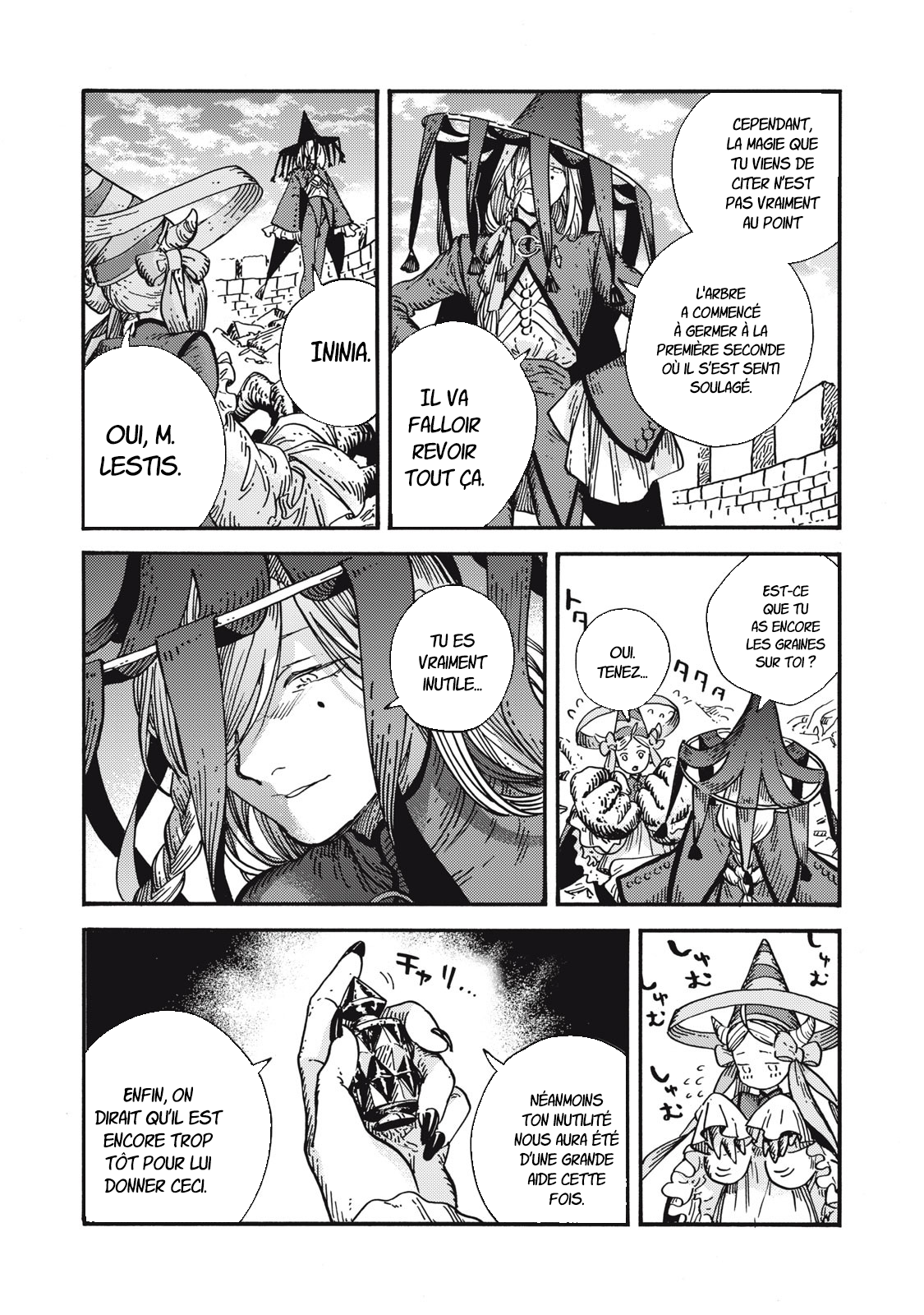Read L'Atelier des Sorciers fr Manga Online