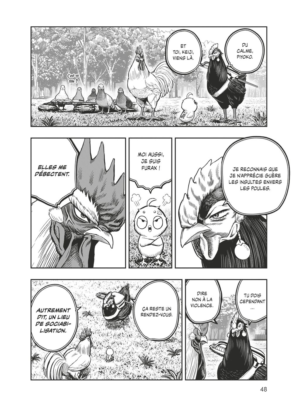 Read Niwatori Fighter Rooster Fighter fr   Manga Online