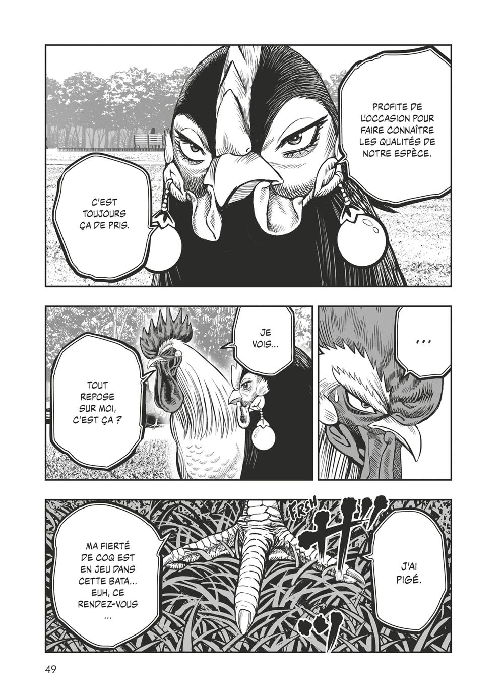 Read Niwatori Fighter Rooster Fighter fr   Manga Online
