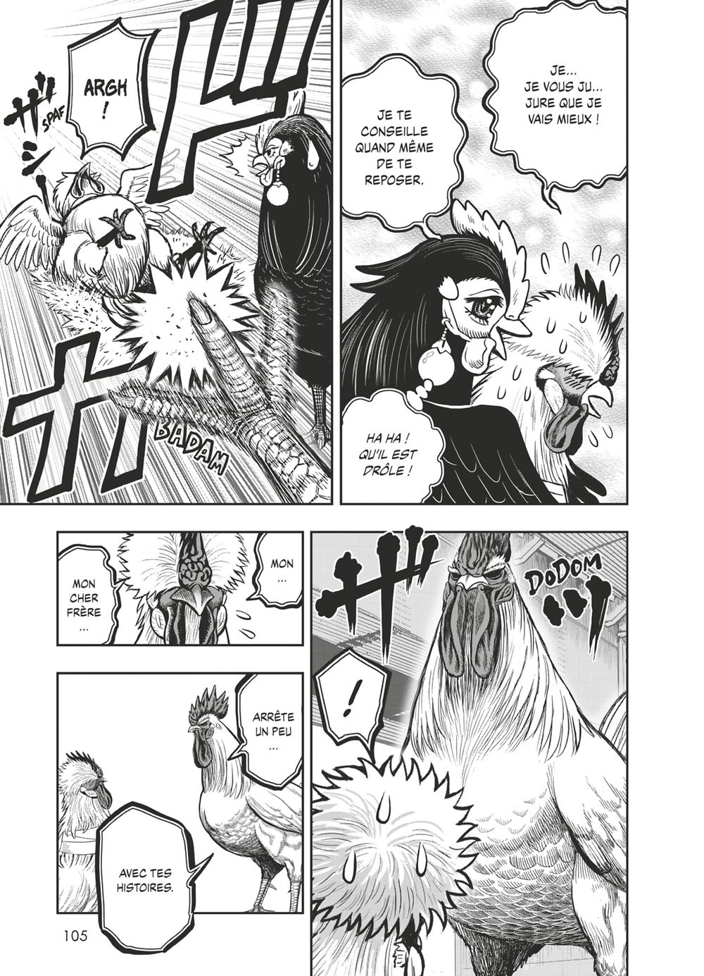 Read Niwatori Fighter Rooster Fighter fr   Manga Online