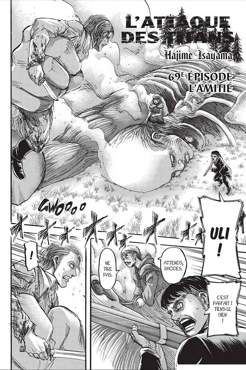 Read Shingeki no Kyojin fr Manga Online