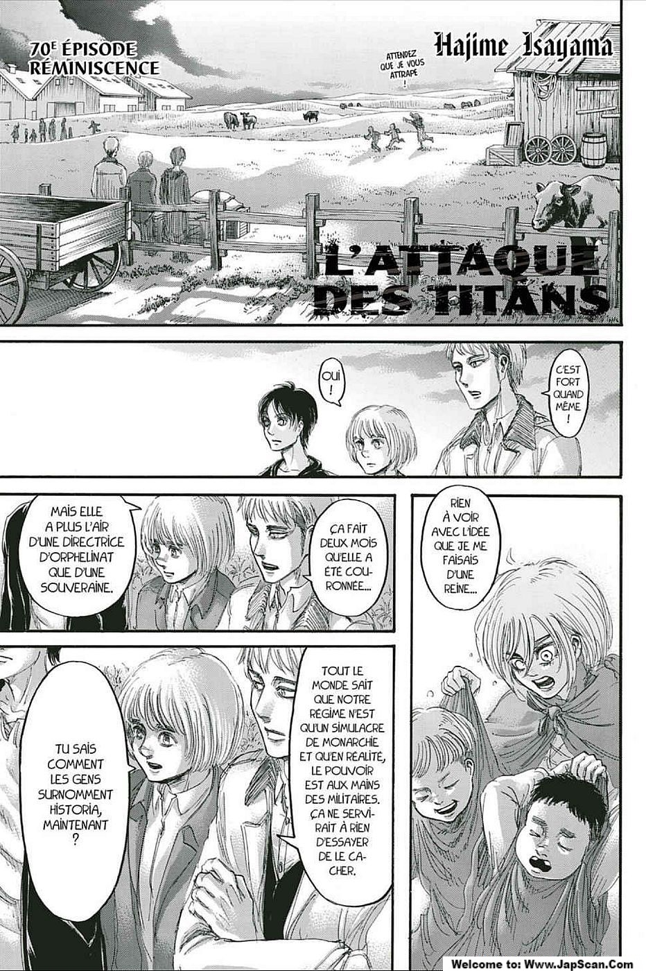 Read Shingeki no Kyojin fr Manga Online